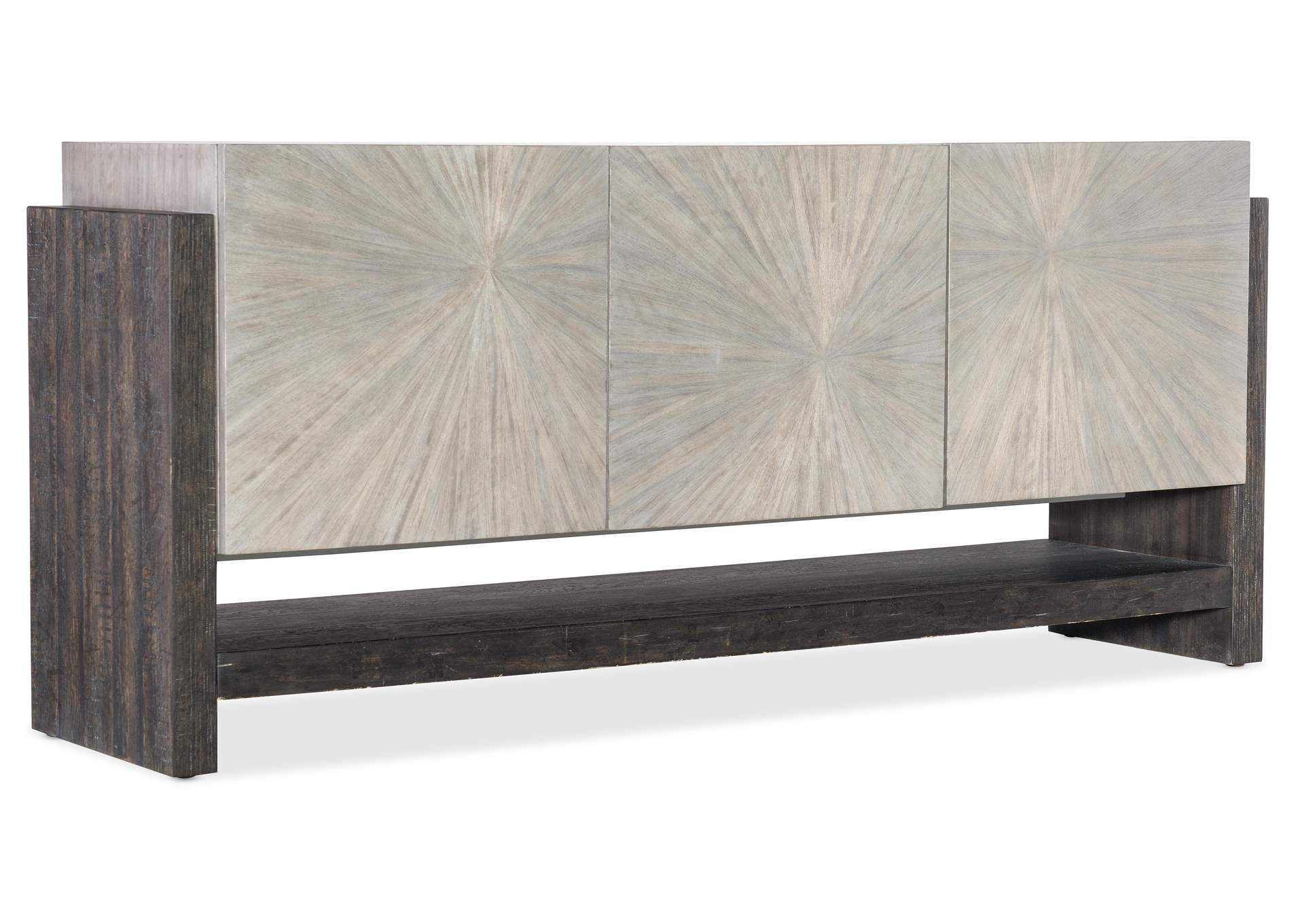 Melange Ground Perspective Credenza,Hooker Furniture