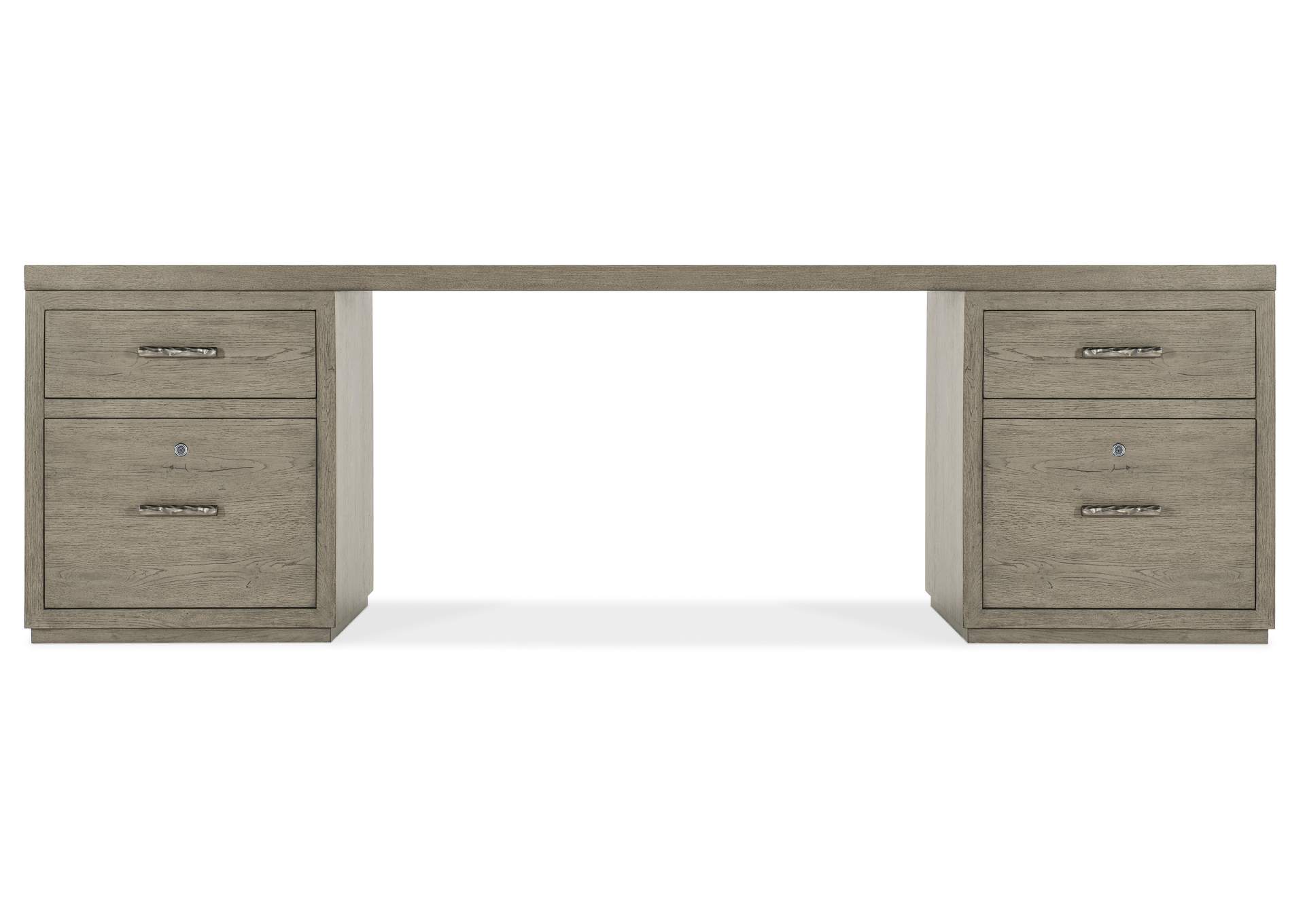 Linville Falls 96" Desk With Two Files,Hooker Furniture