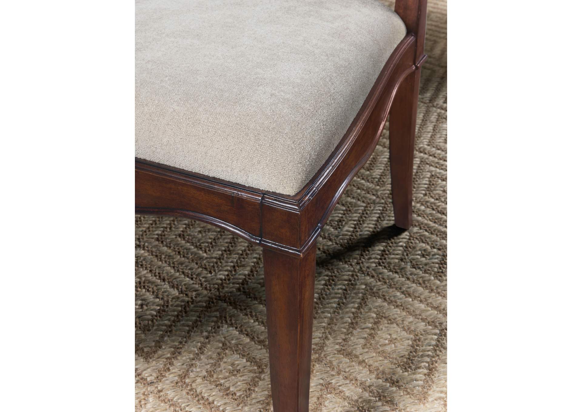 Charleston Upholstered Seat Side Chair - 2 Per Carton - Price Ea,Hooker Furniture