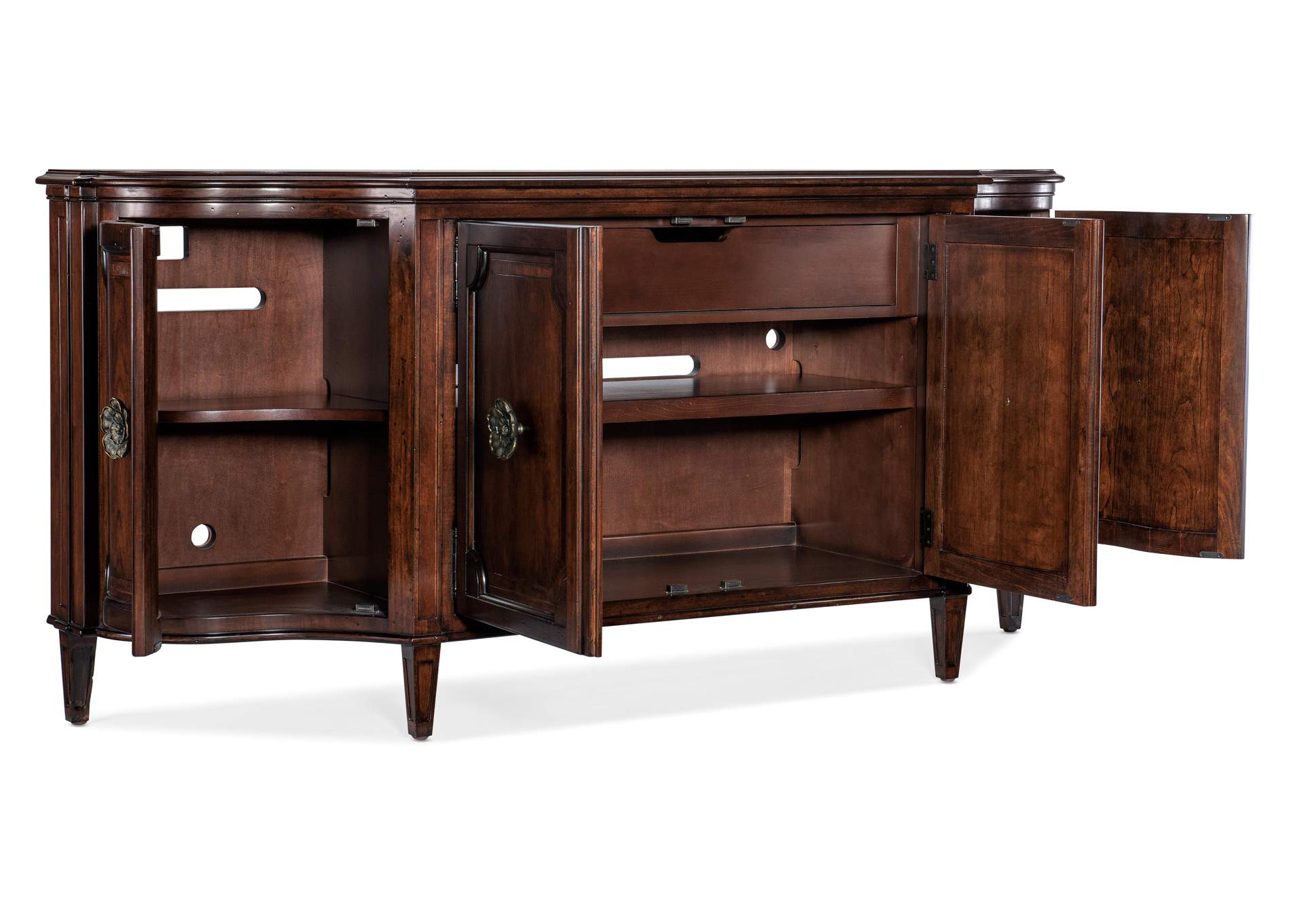 Charleston Four - Door Buffet,Hooker Furniture