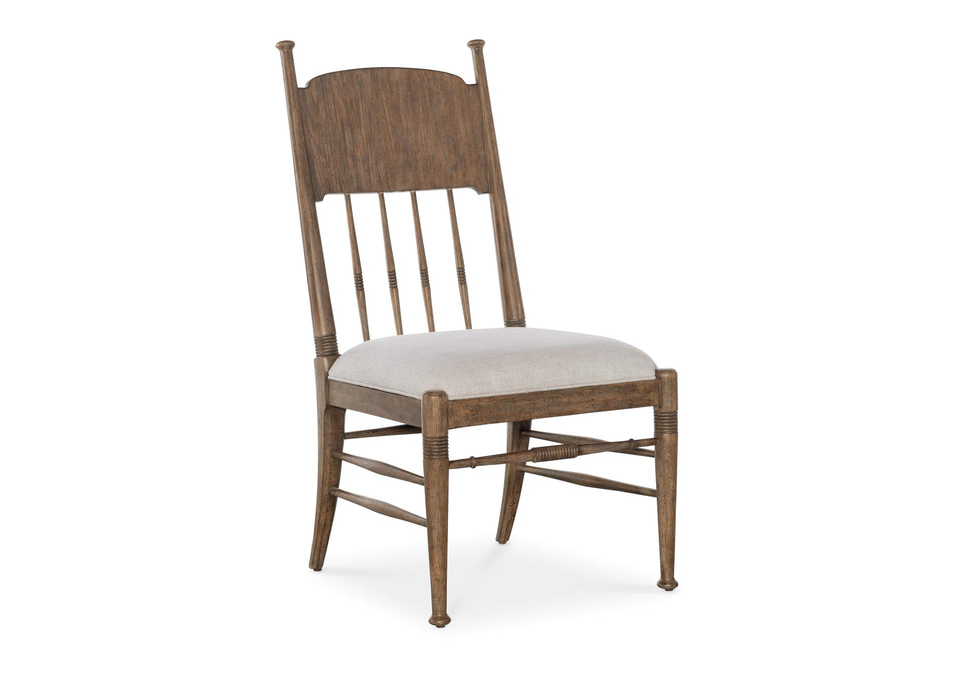 Americana Upholstered Seat Side Chair - 2 Per Ctn - Price Ea,Hooker Furniture