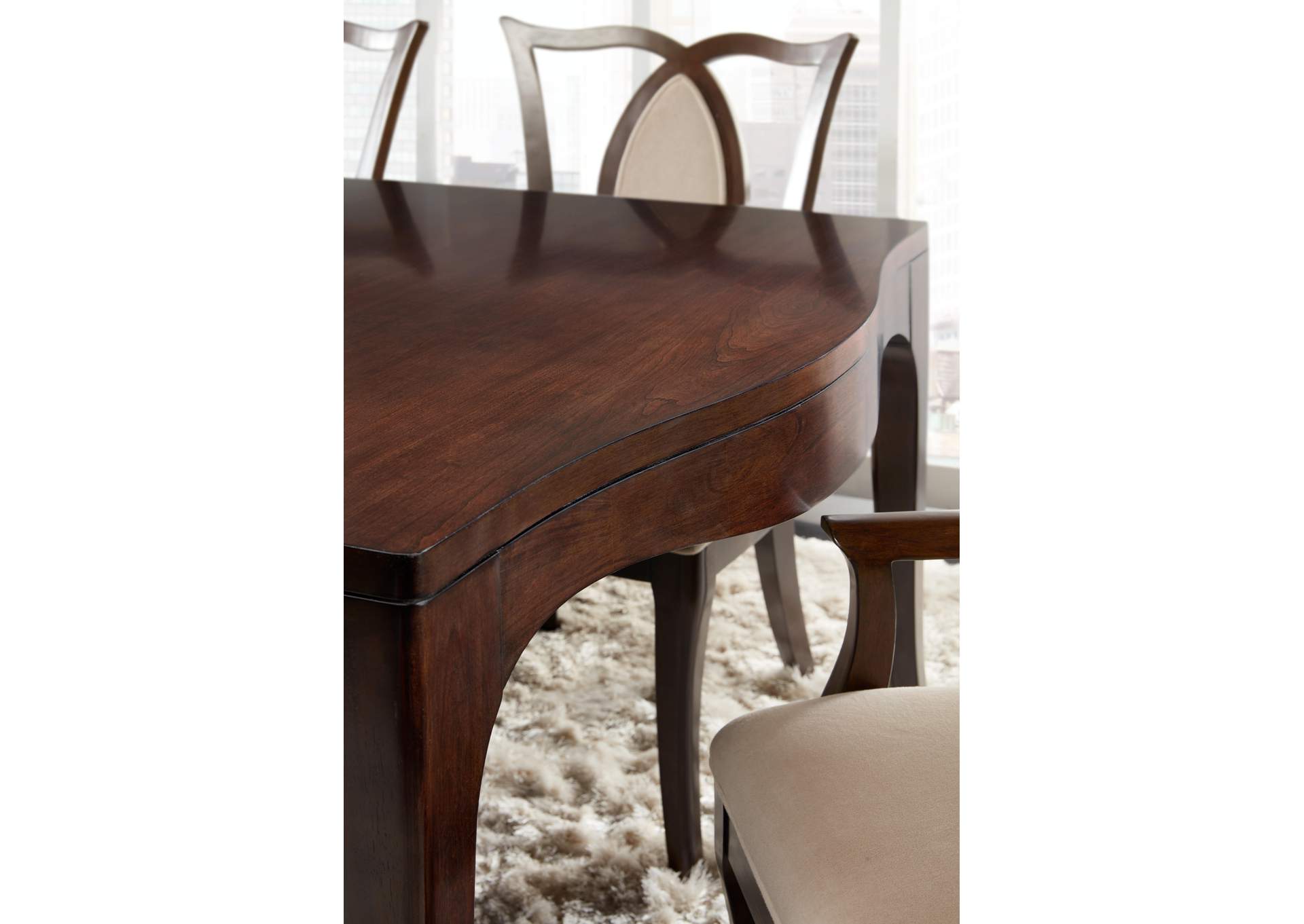 Bella Donna Rectangle Dining Table W - 1 - 22In Leaf,Hooker Furniture