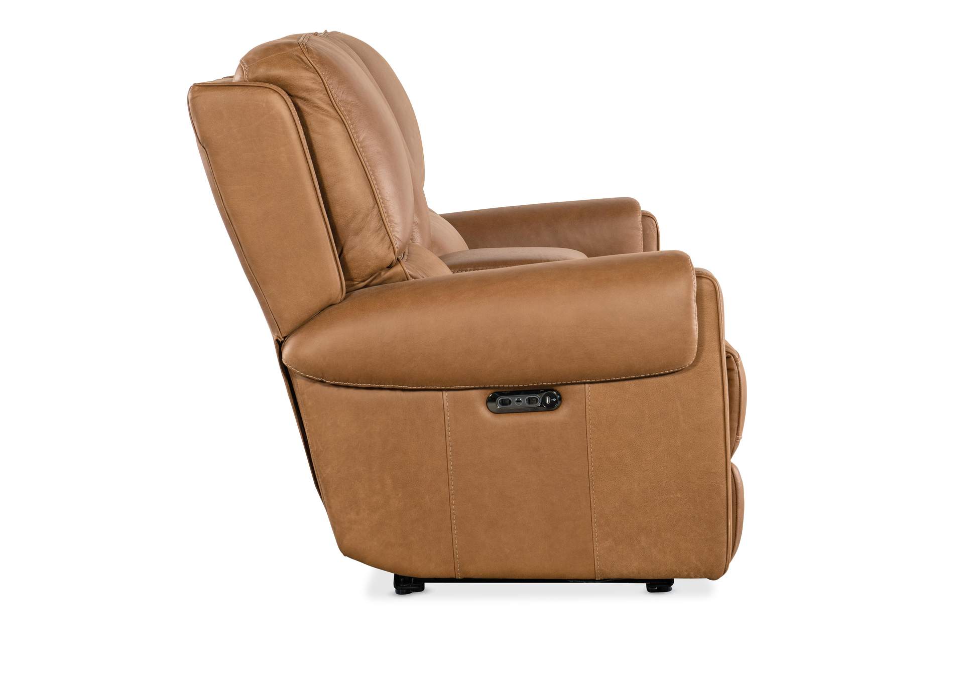 Somers Power Console Loveseat W - Power Headrest,Hooker Furniture