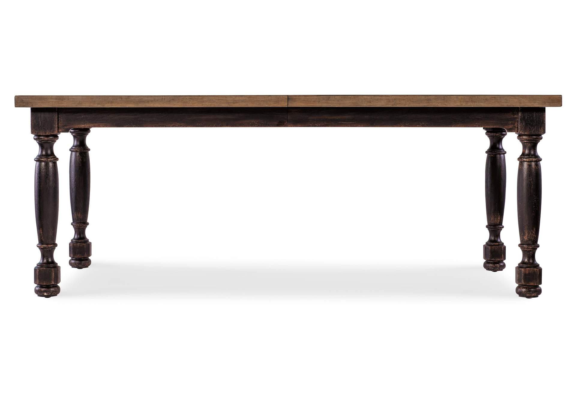 Americana Leg Dining Table W - 1 - 22In Leaf,Hooker Furniture