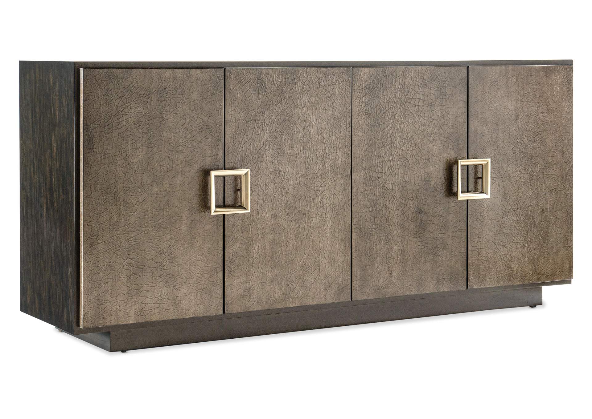 Melange Asher Four Door Entertainment Credenza,Hooker Furniture