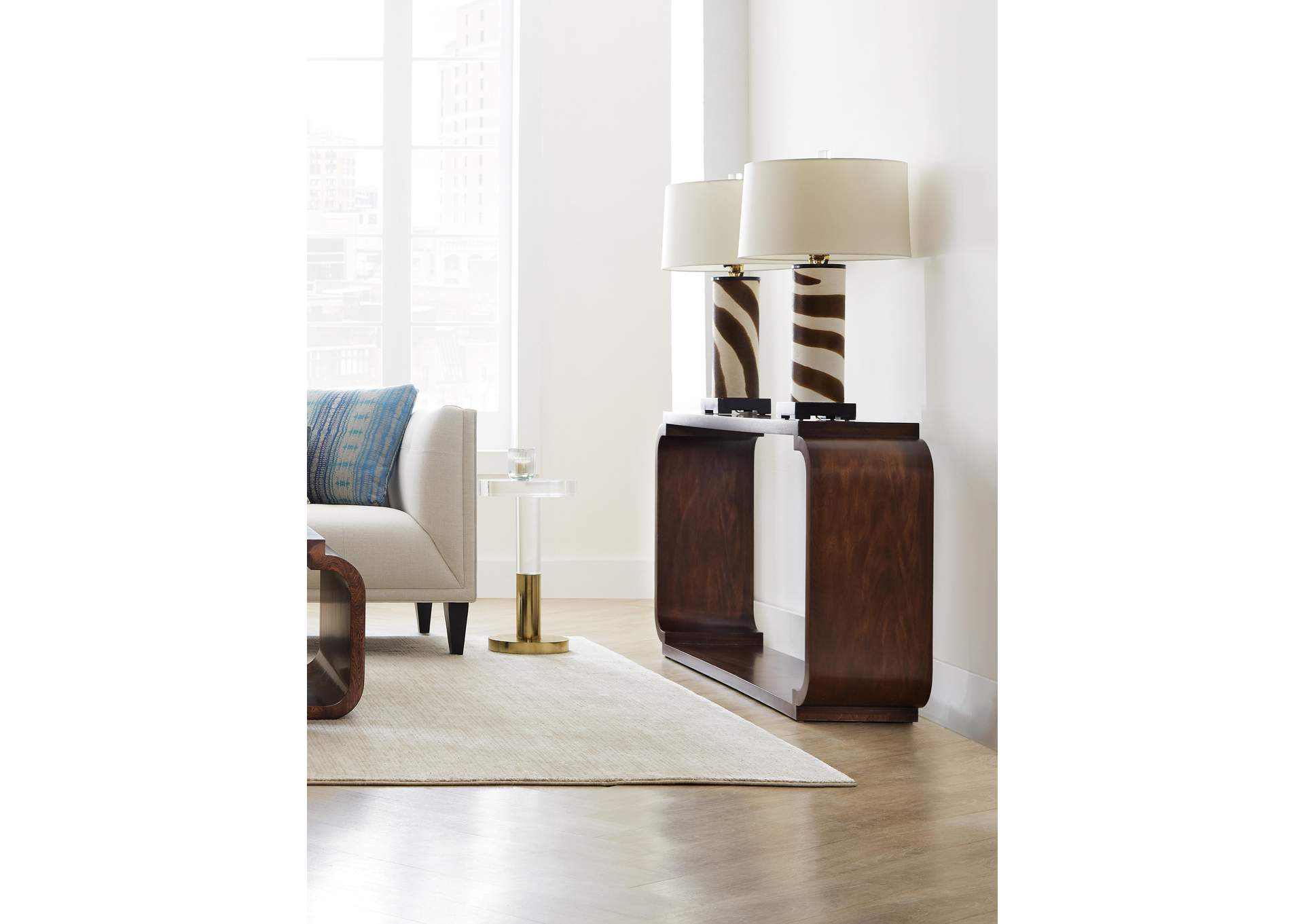 Melange Kingston Console Table,Hooker Furniture