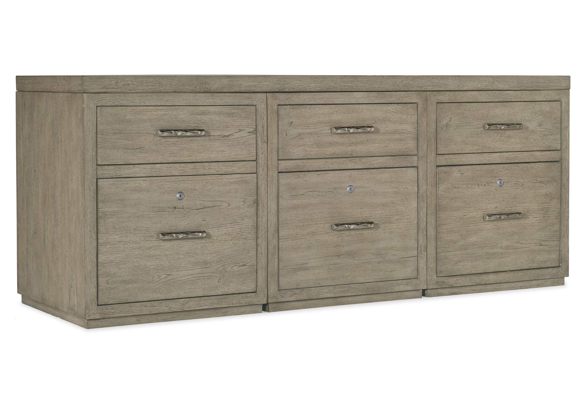 Linville Falls 72" Credenza With Three Files,Hooker Furniture