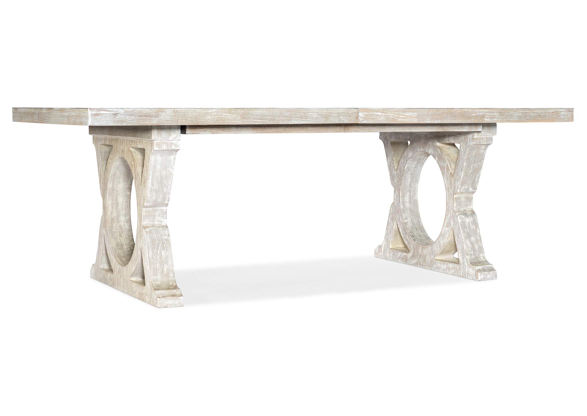 Serenity Topsail Rectangle Dining Table w/2-18in Leaves,Hooker Furniture