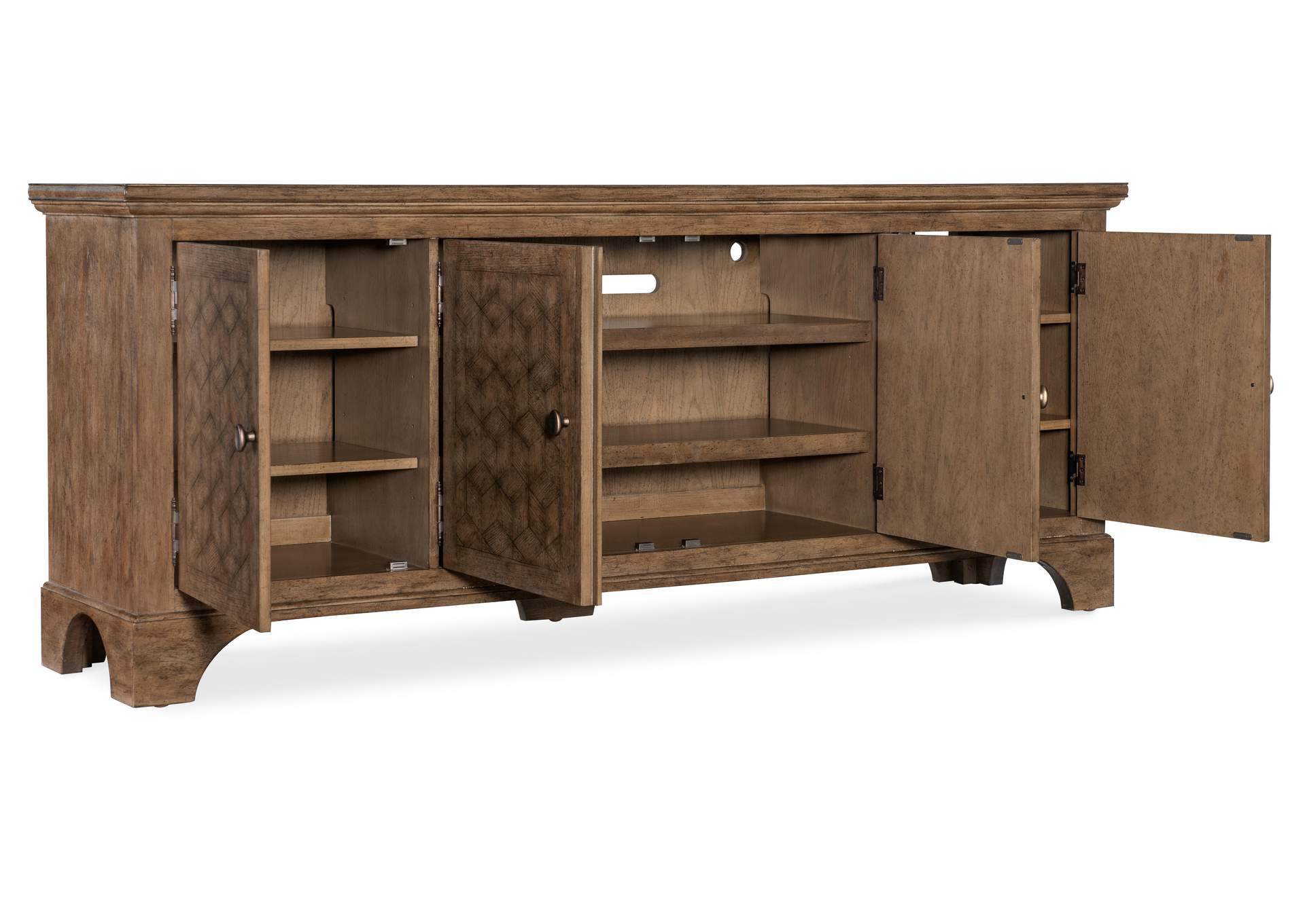 Americana Entertainment Credenza,Hooker Furniture