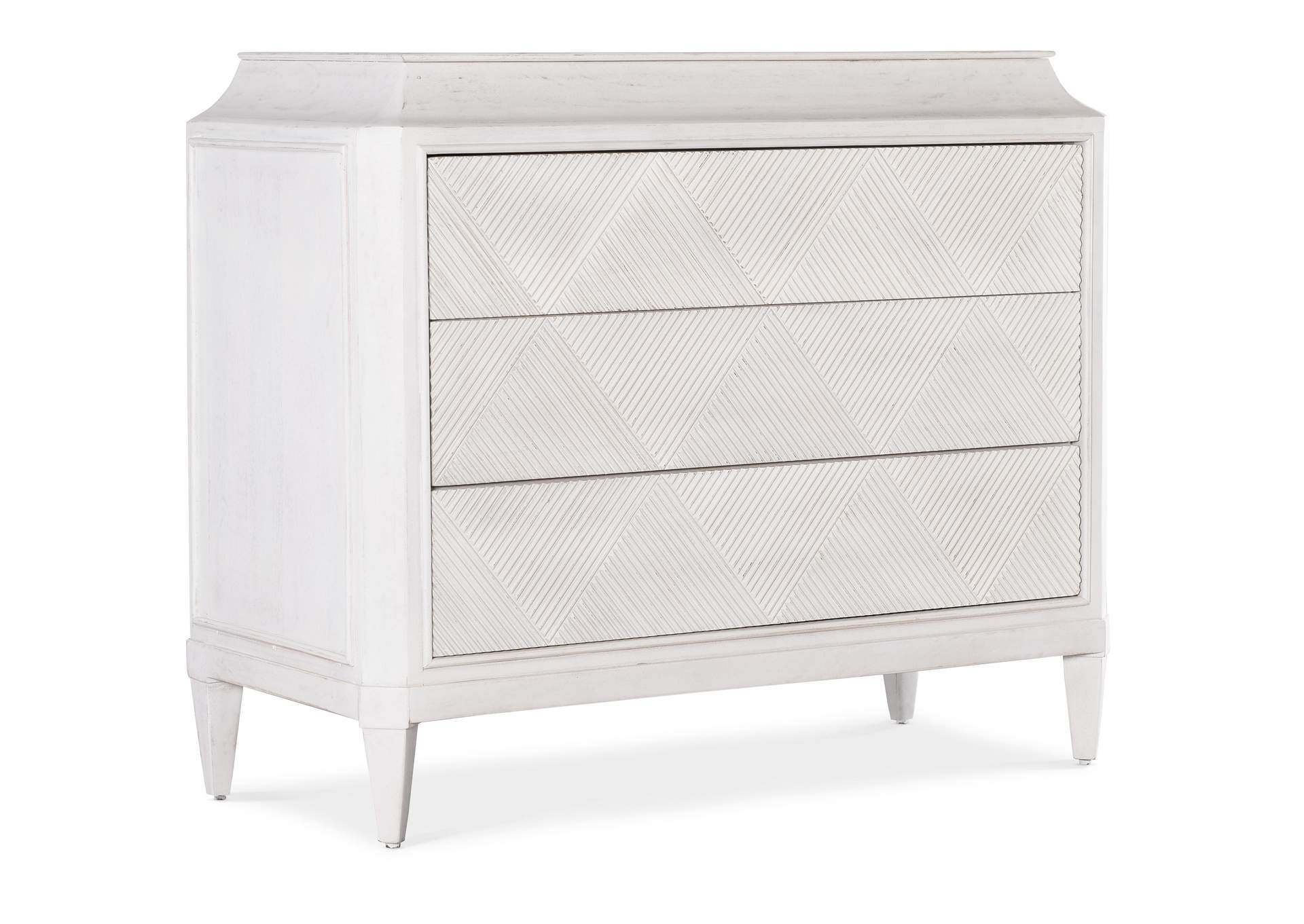 Commerce and Market Argyle Three - Drawer Chest,Hooker Furniture