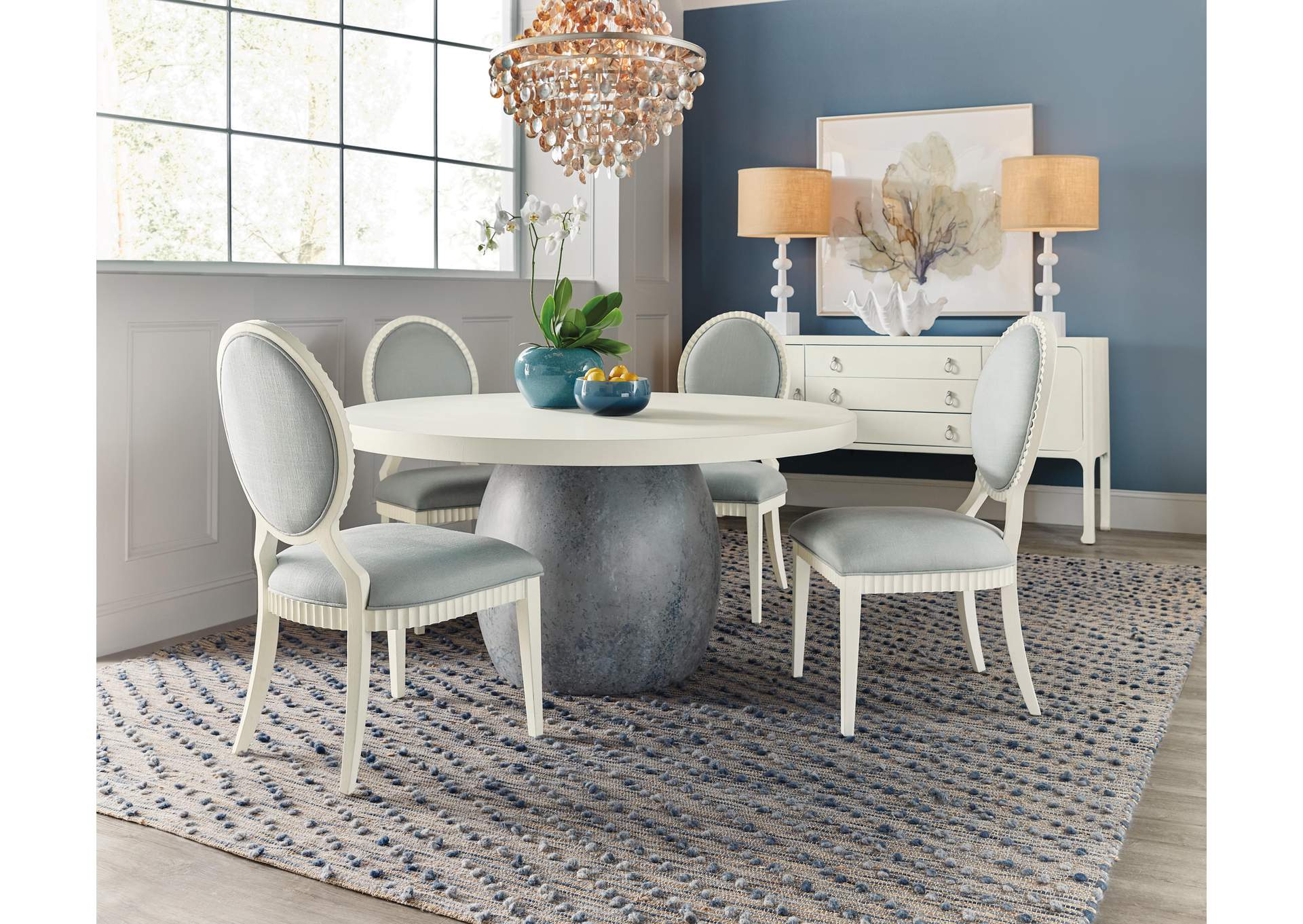 Serenity Laguna Round Dining Table,Hooker Furniture