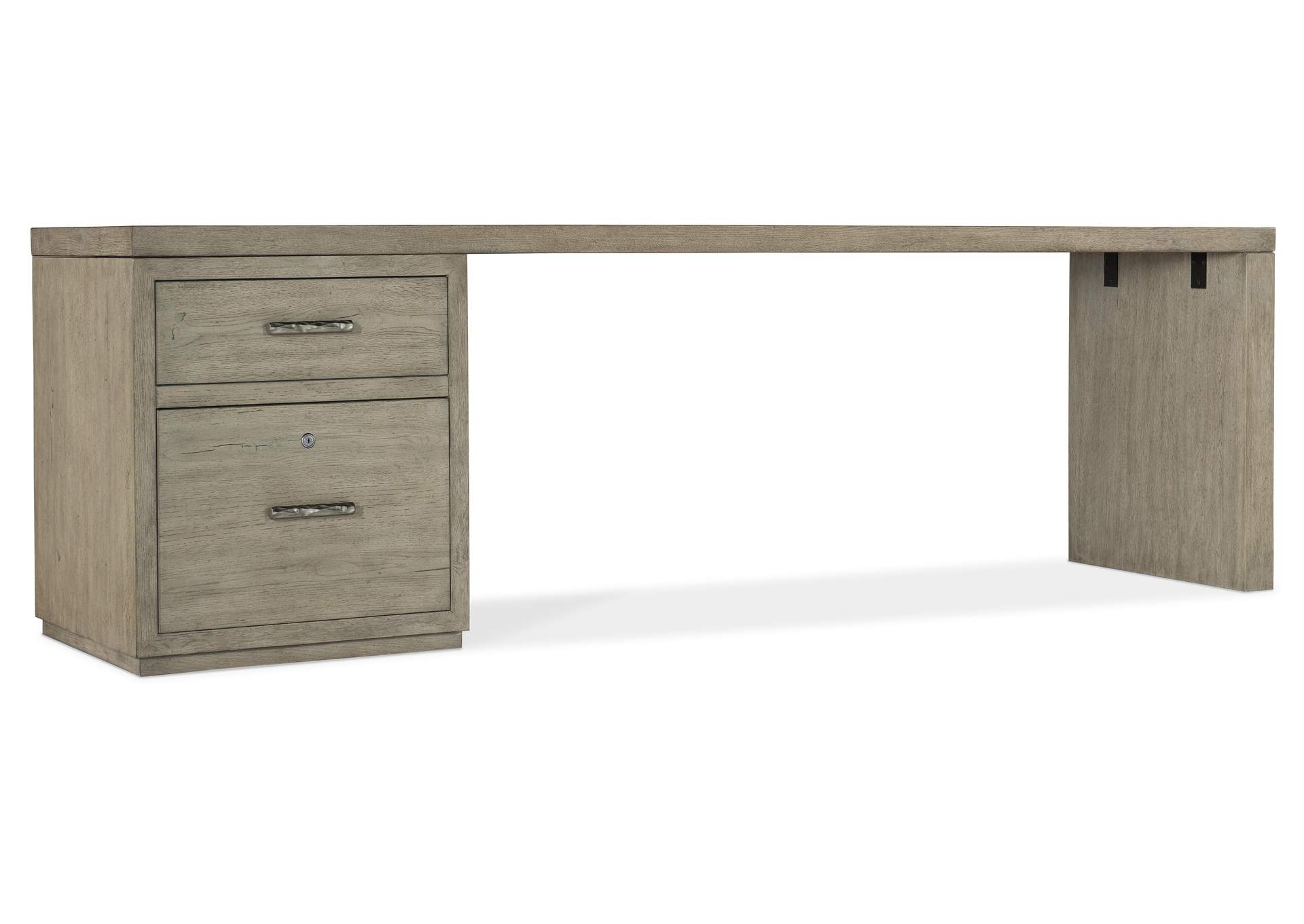 Linville Falls 96" Desk With One File,Hooker Furniture