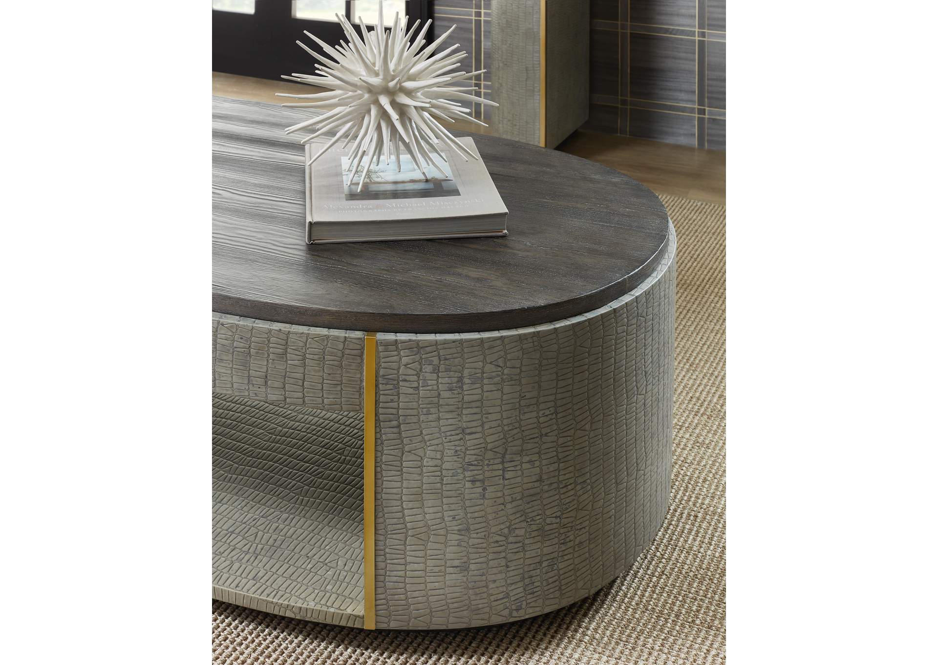 Melange Dylian Coffee Table,Hooker Furniture