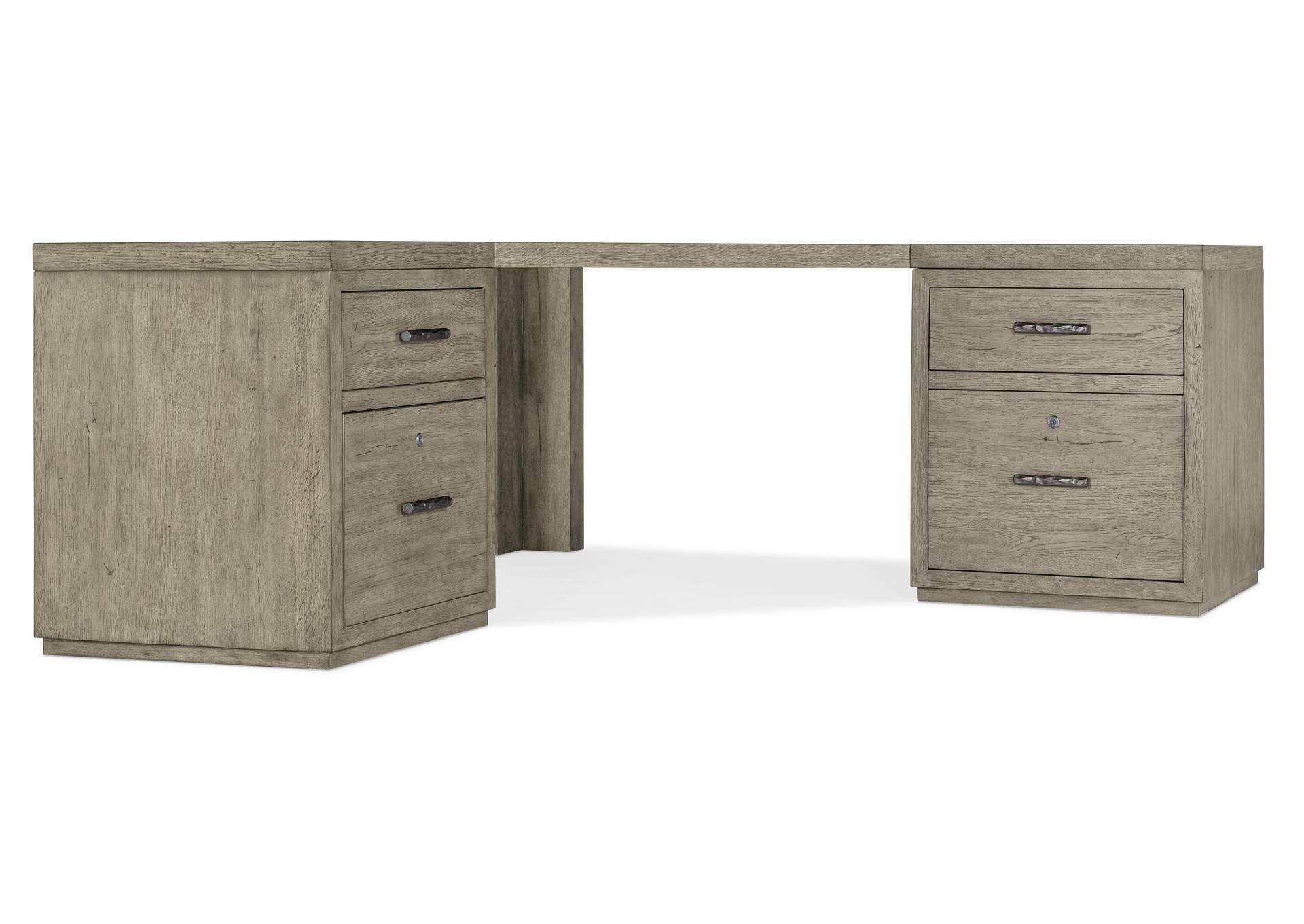 Linville Falls Corner Desk With Two Files,Hooker Furniture