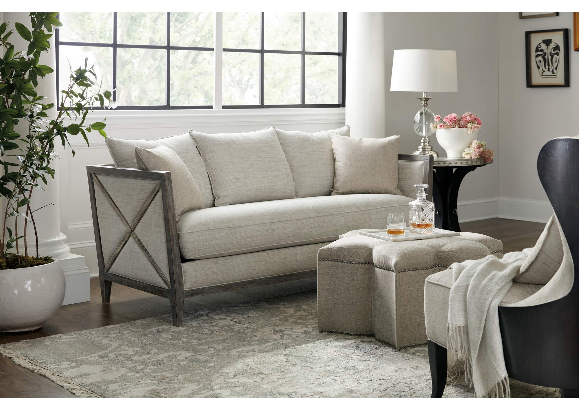 Sanctuary Proper Sofa,Hooker Furniture