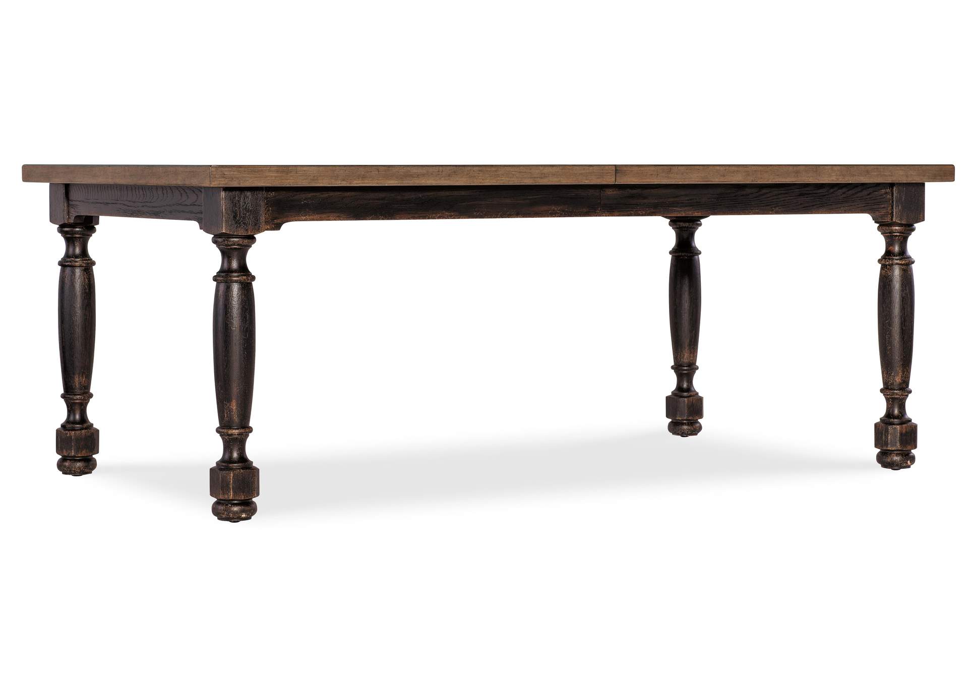 Americana Leg Dining Table W - 1 - 22In Leaf,Hooker Furniture