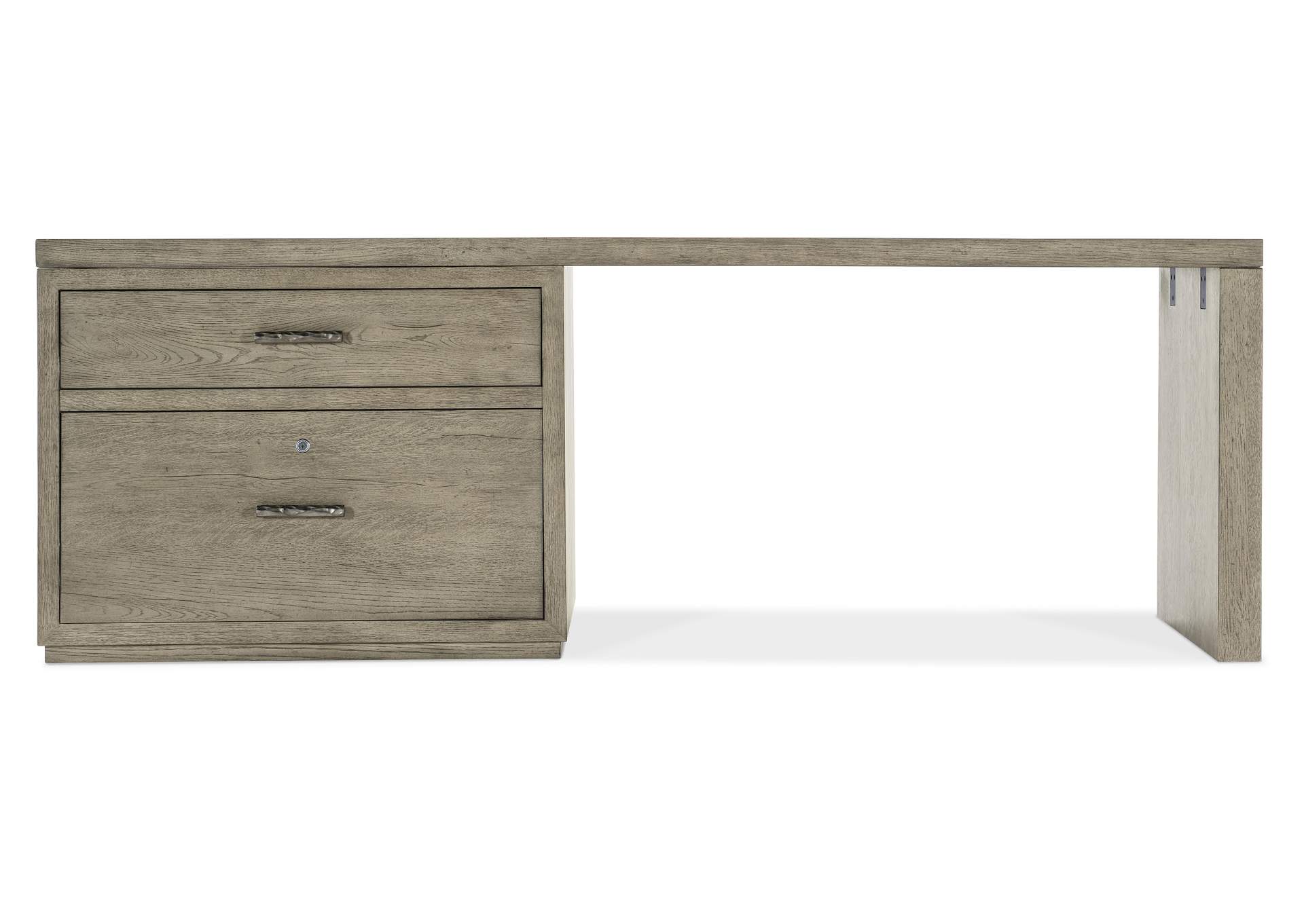 Linville Falls 84" Desk With Lateral File,Hooker Furniture