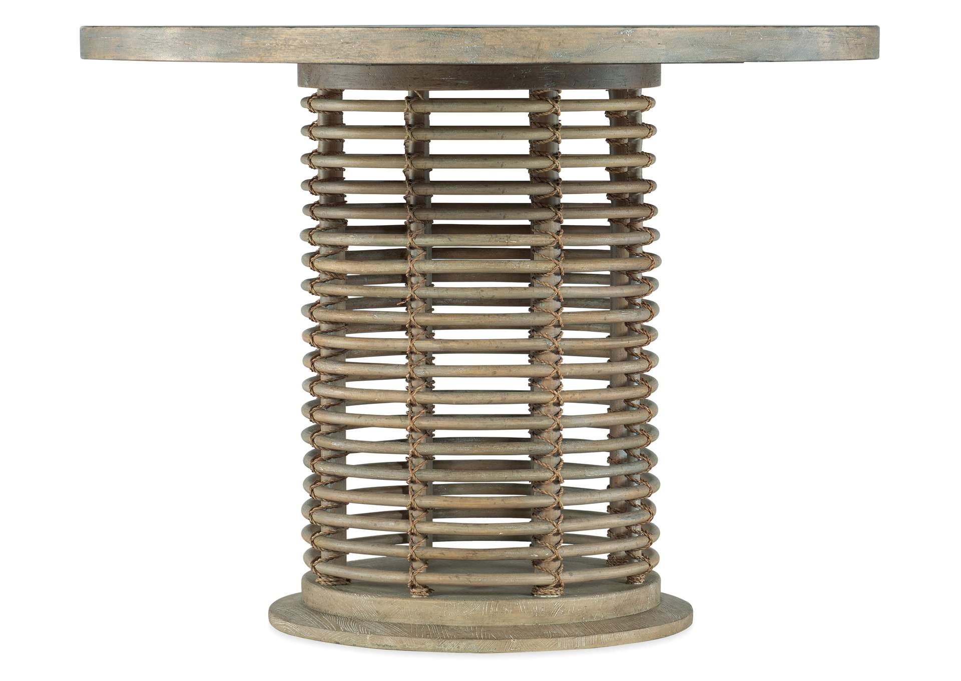 Surfrider 48in Rattan Bistro Table,Hooker Furniture