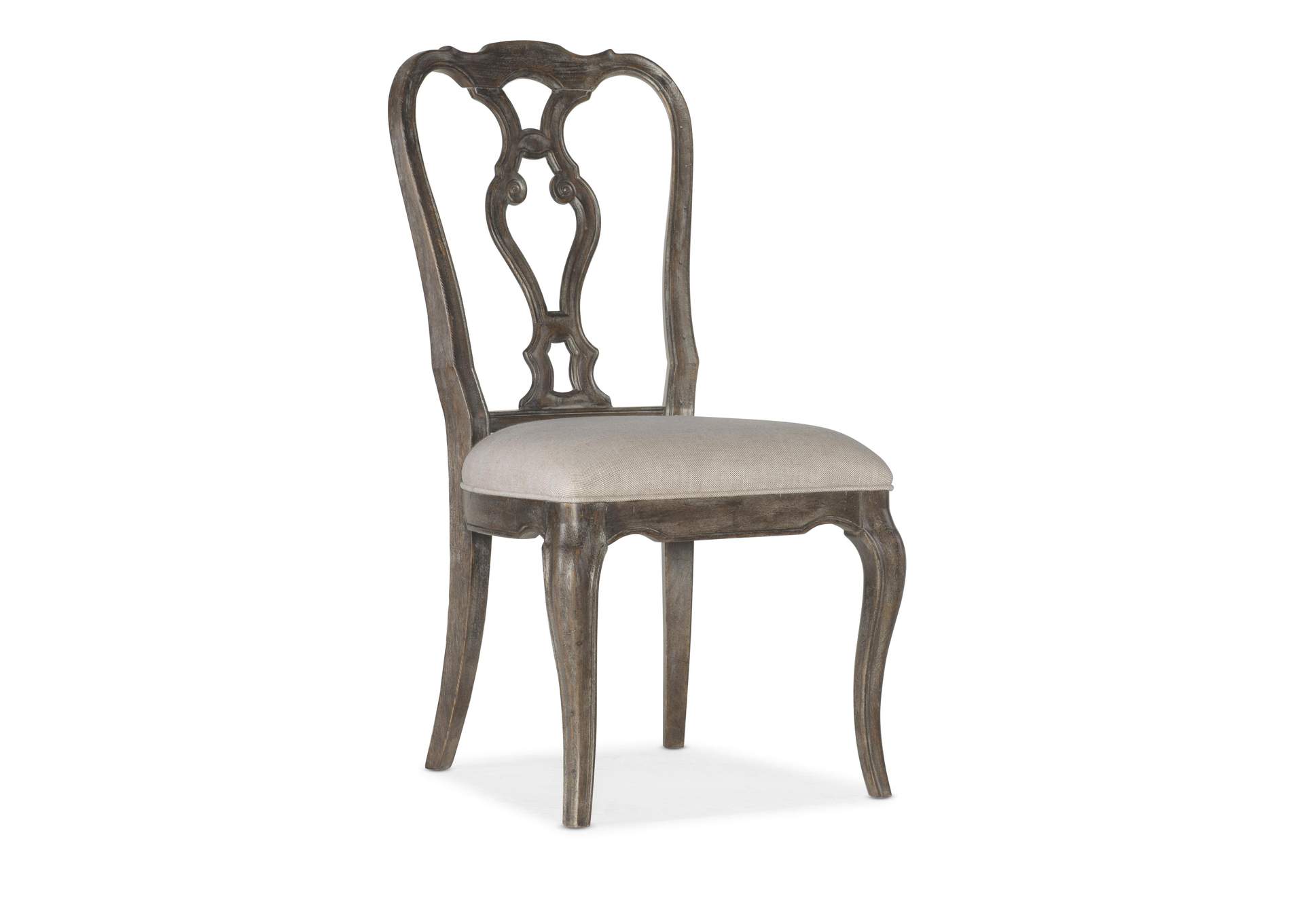 Traditions Wood Back Side Chair 2 Per Carton - Price Ea,Hooker Furniture