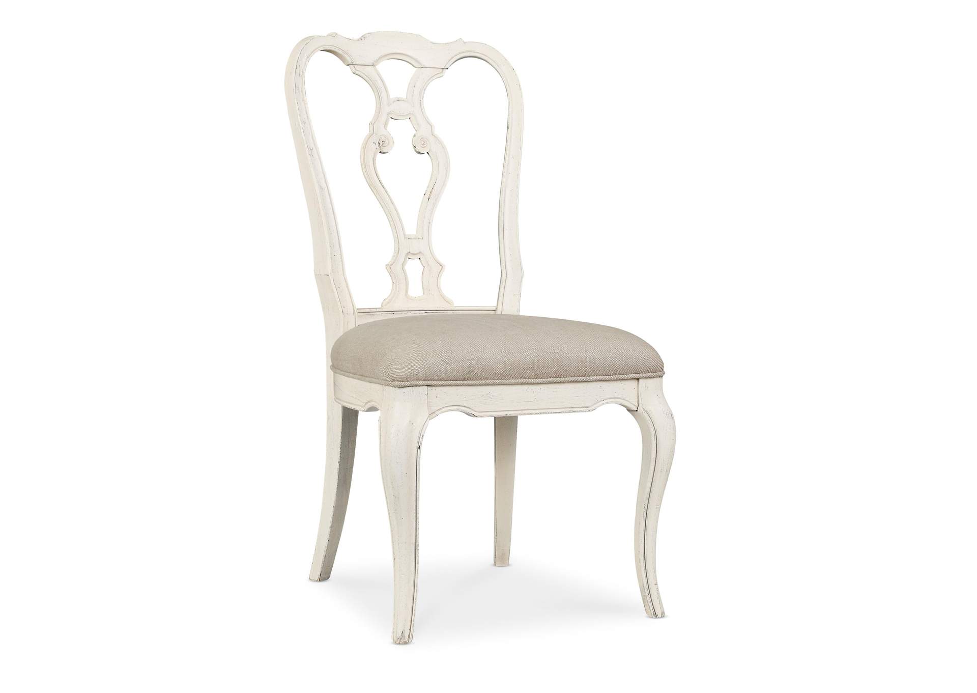 Traditions Wood Back Side Chair 2 Per Carton - Price Ea,Hooker Furniture