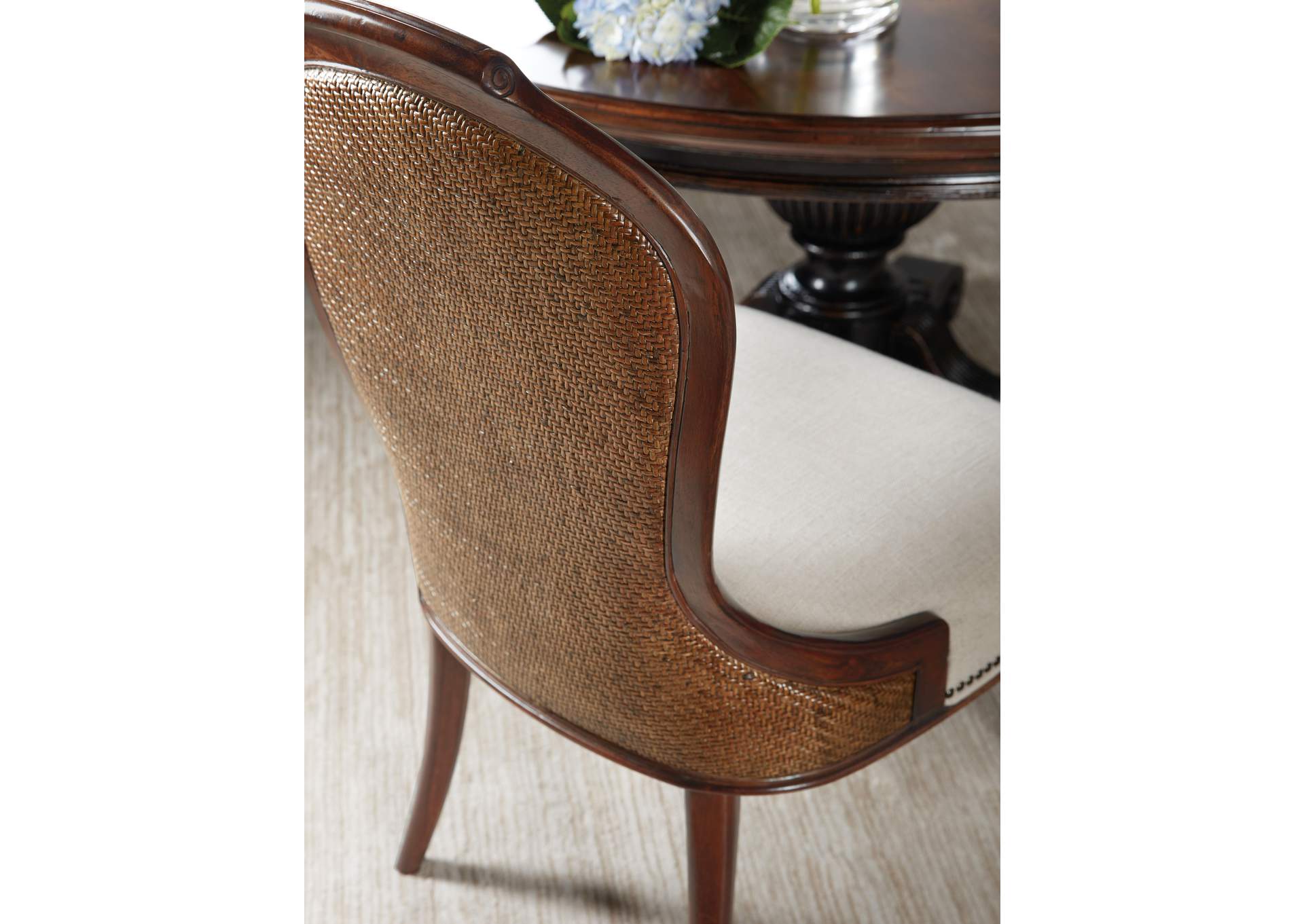 Charleston Upholstered Side Chair - 2 Per Carton - Price Ea,Hooker Furniture