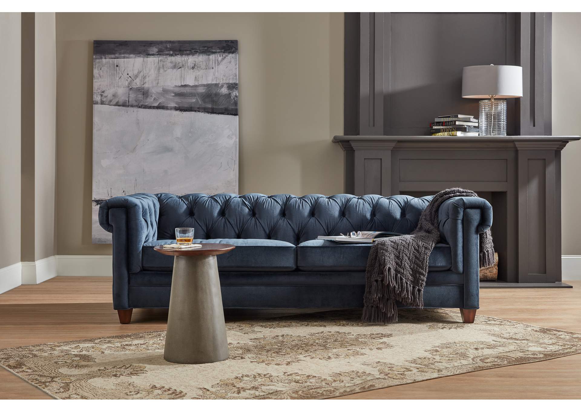 Chester Stationary Sofa,Hooker Furniture