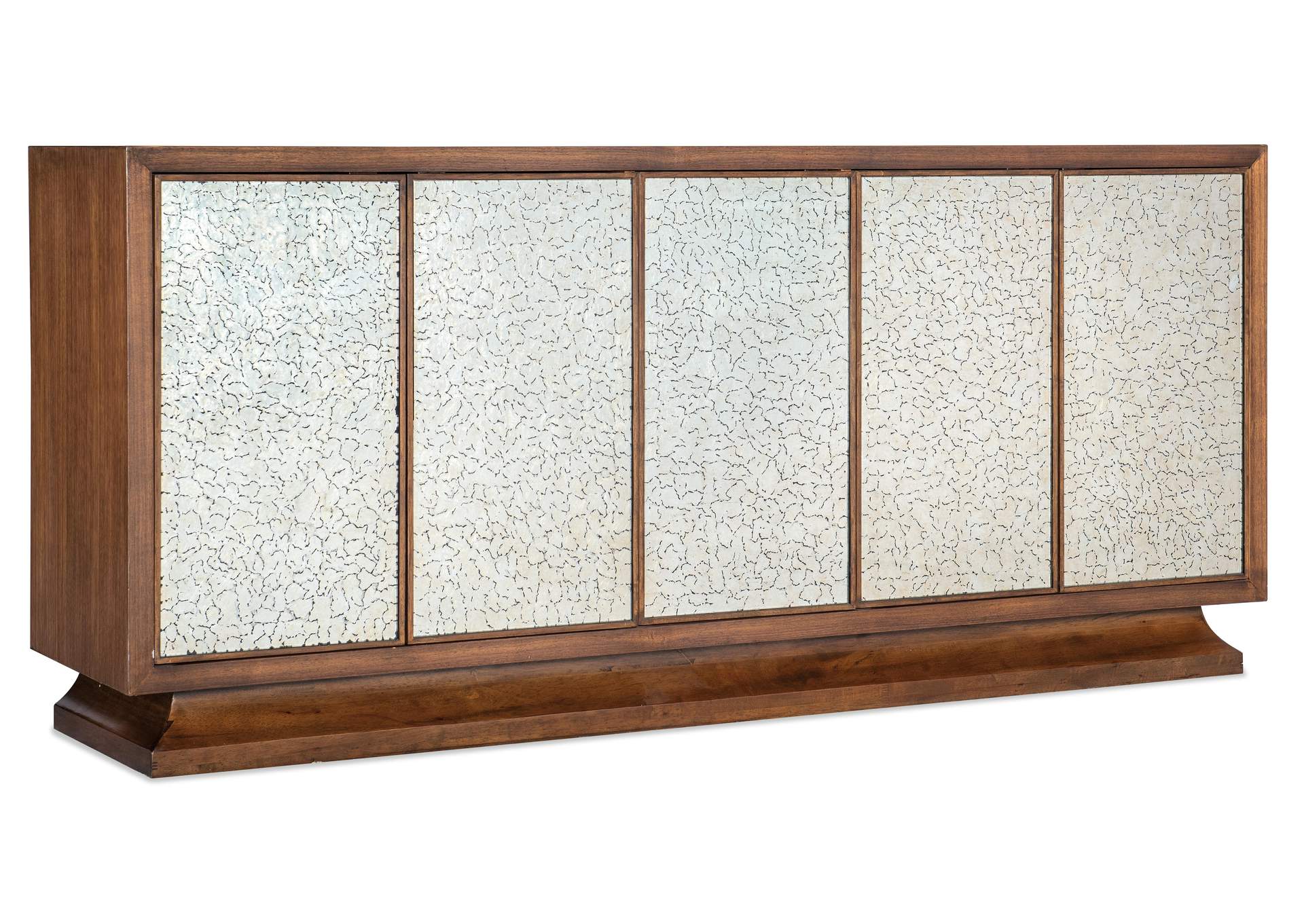 Melange Lloyds Leopard Entertainment Credenza,Hooker Furniture