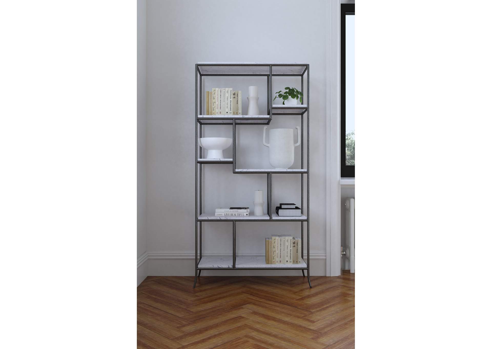 Commerce & Market Bookcase,Hooker Furniture