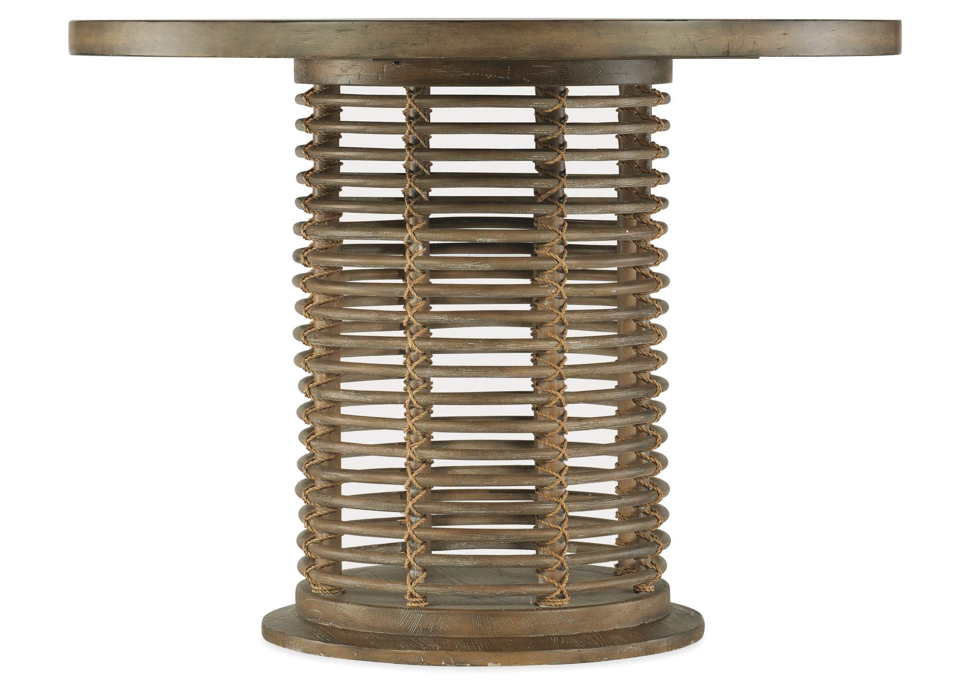 Sundance 48in Rattan Bistro Table,Hooker Furniture