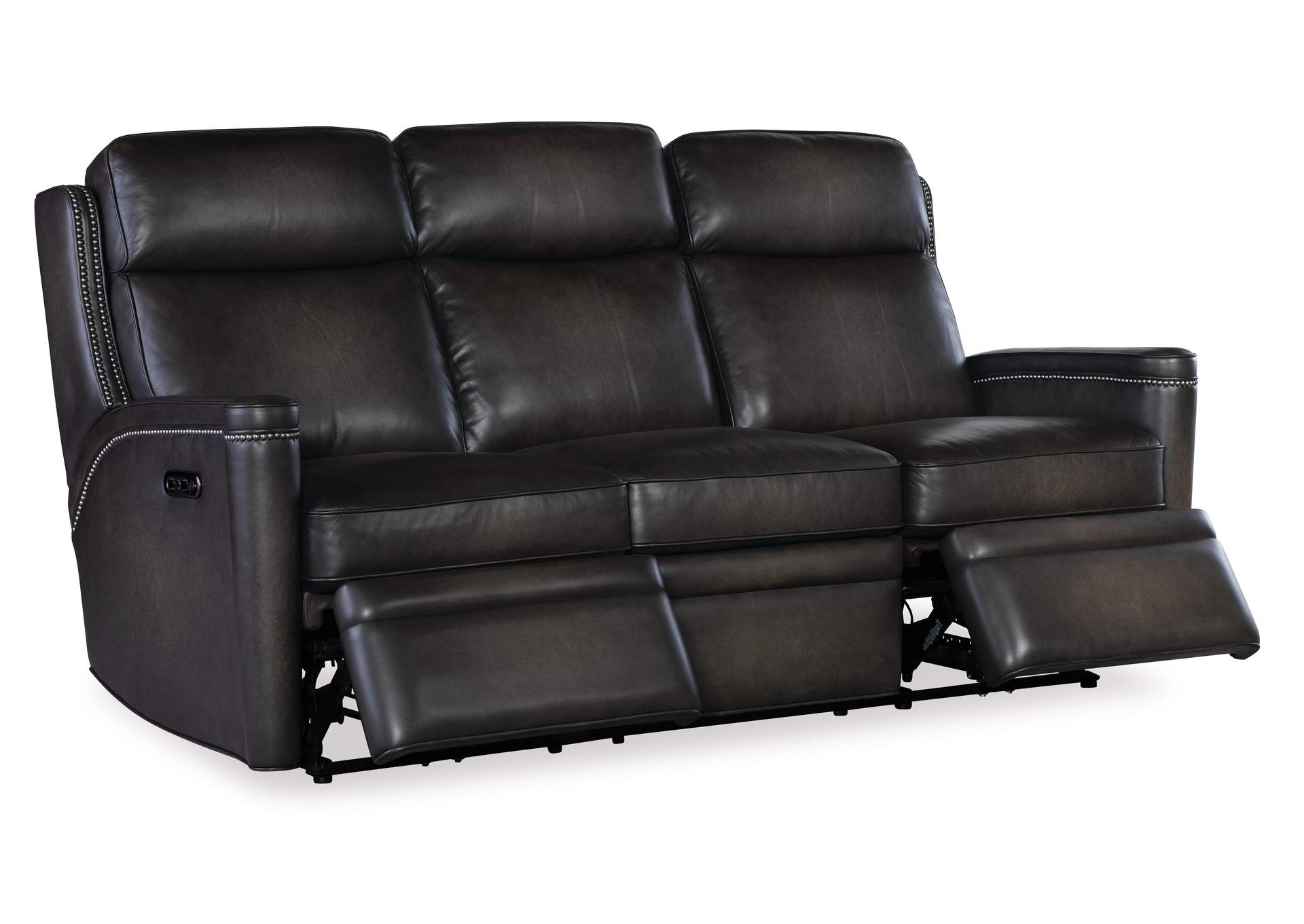 Hamilton Power Sofa W - Power Headrest,Hooker Furniture