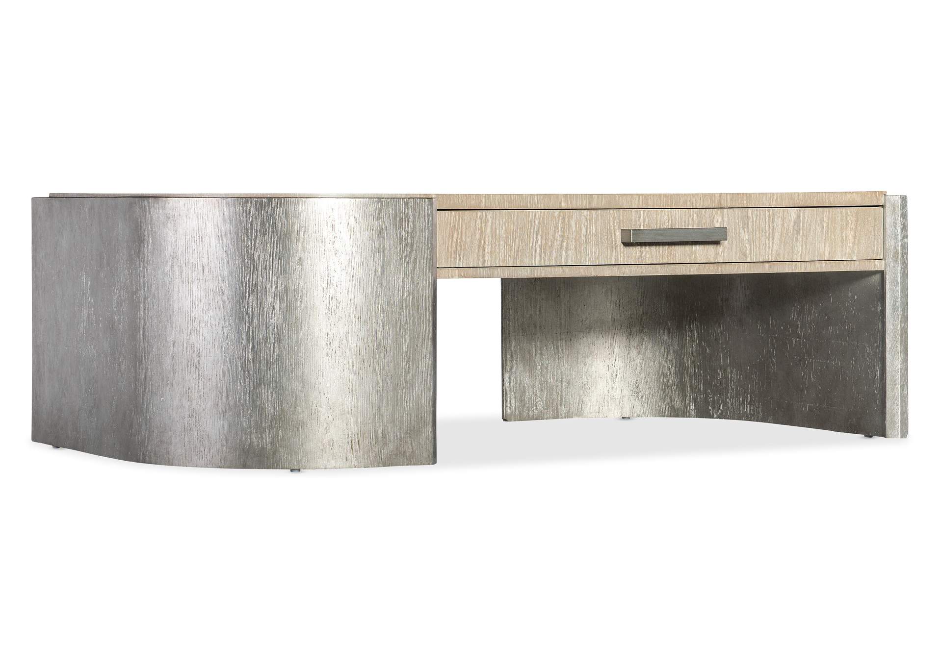 Melange Silverfrost Cocktail Table,Hooker Furniture