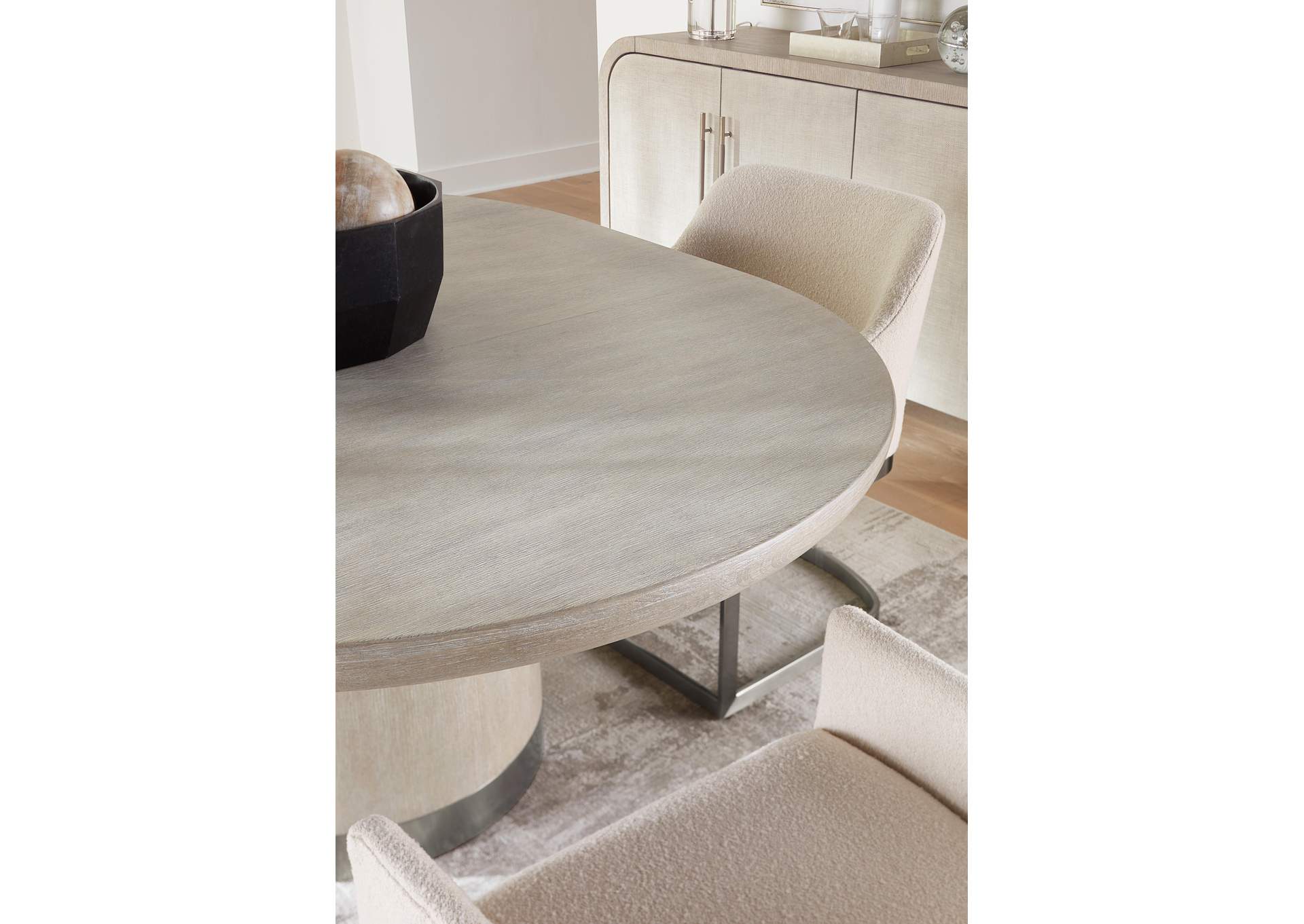 Modern Mood Round Dining Table W - 1 - 18In Leaf,Hooker Furniture