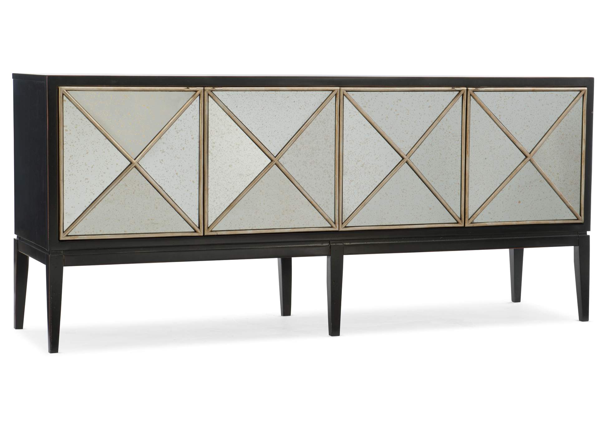 Melange Jova Four - Door Credenza,Hooker Furniture