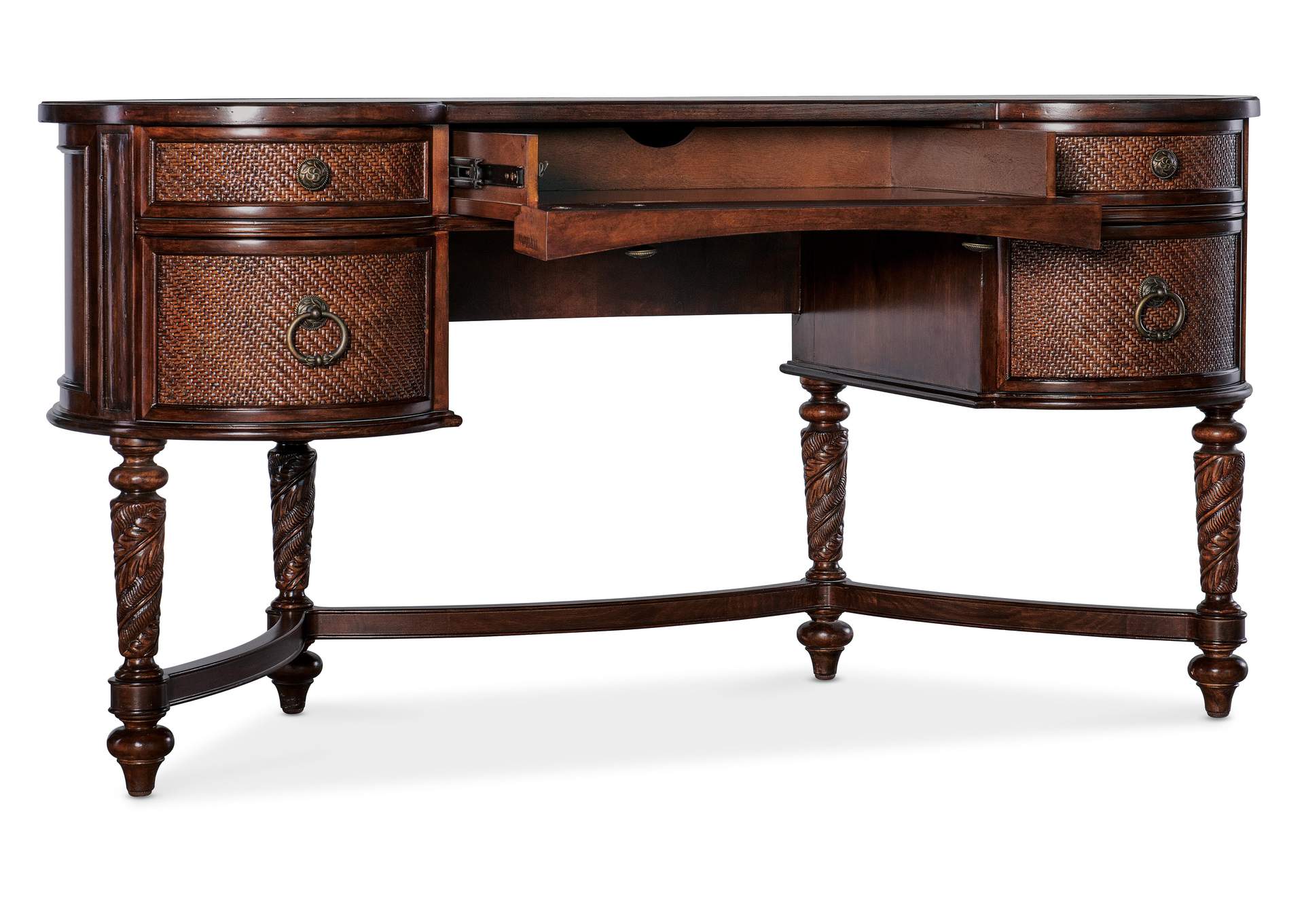 Charleston Kidney Writing Desk,Hooker Furniture