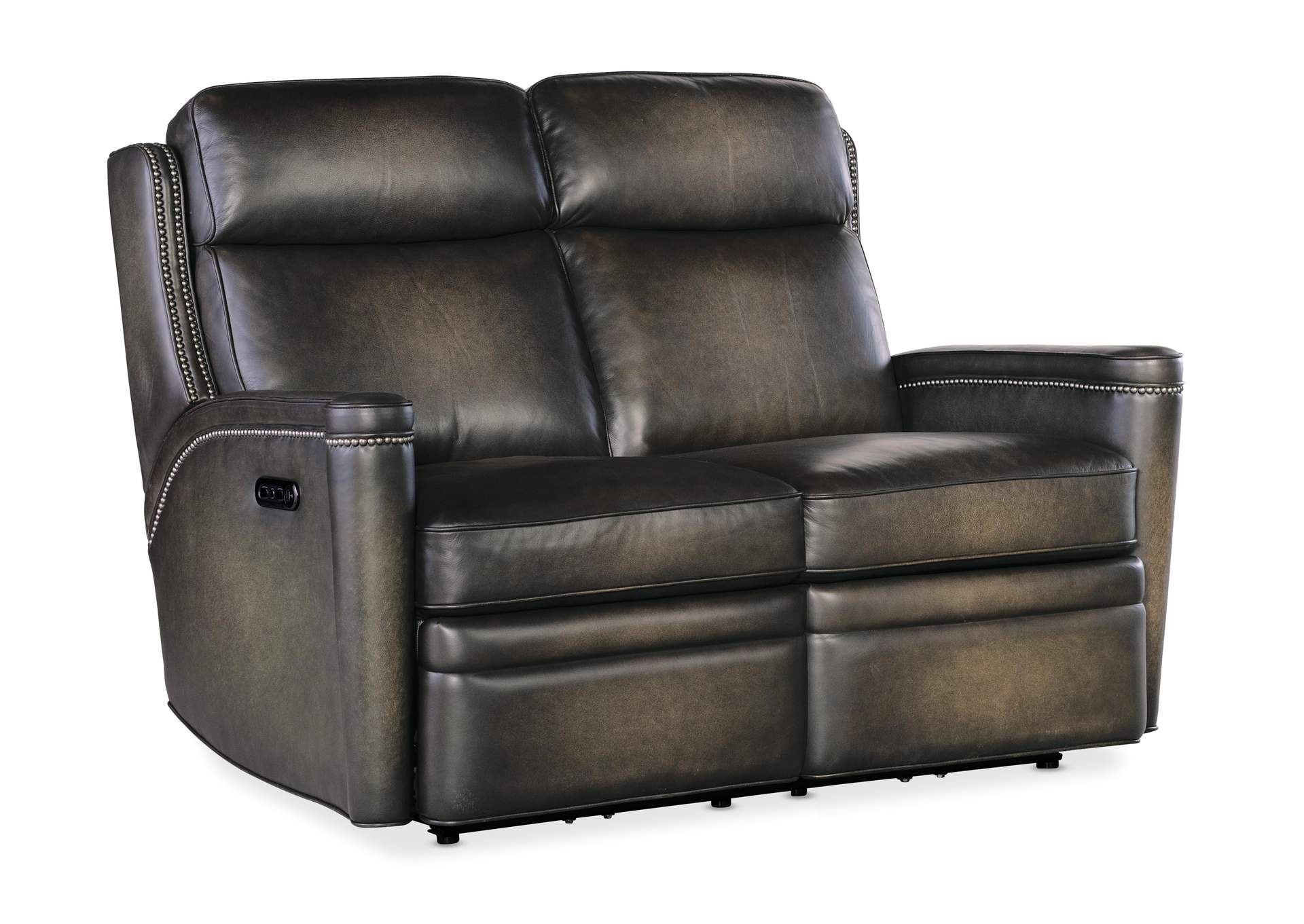 Hamilton Power Loveseat W - Power Headrest,Hooker Furniture