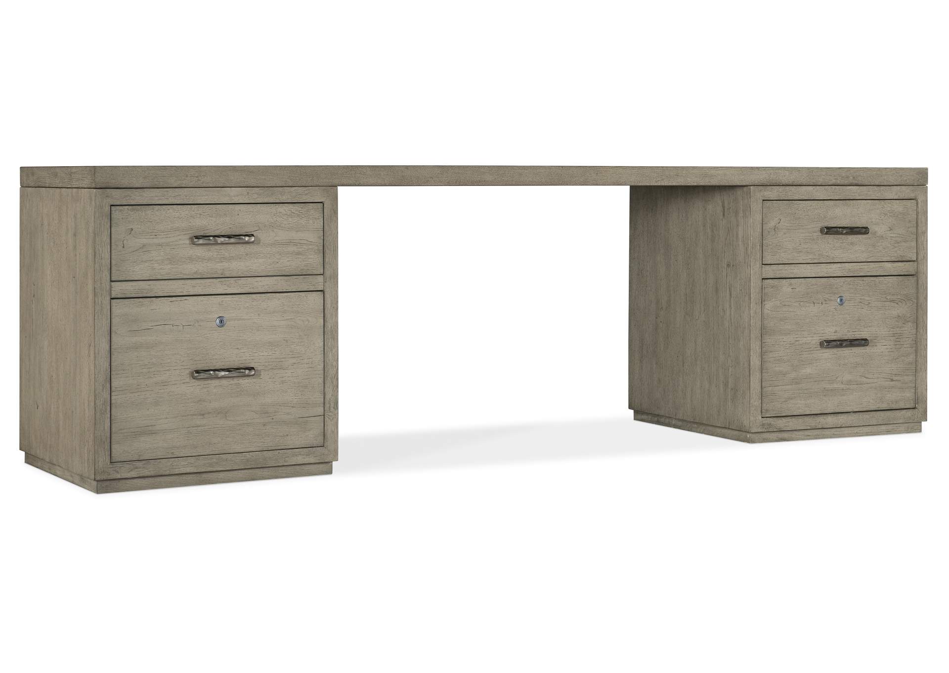 Linville Falls 96" Desk With Two Files,Hooker Furniture