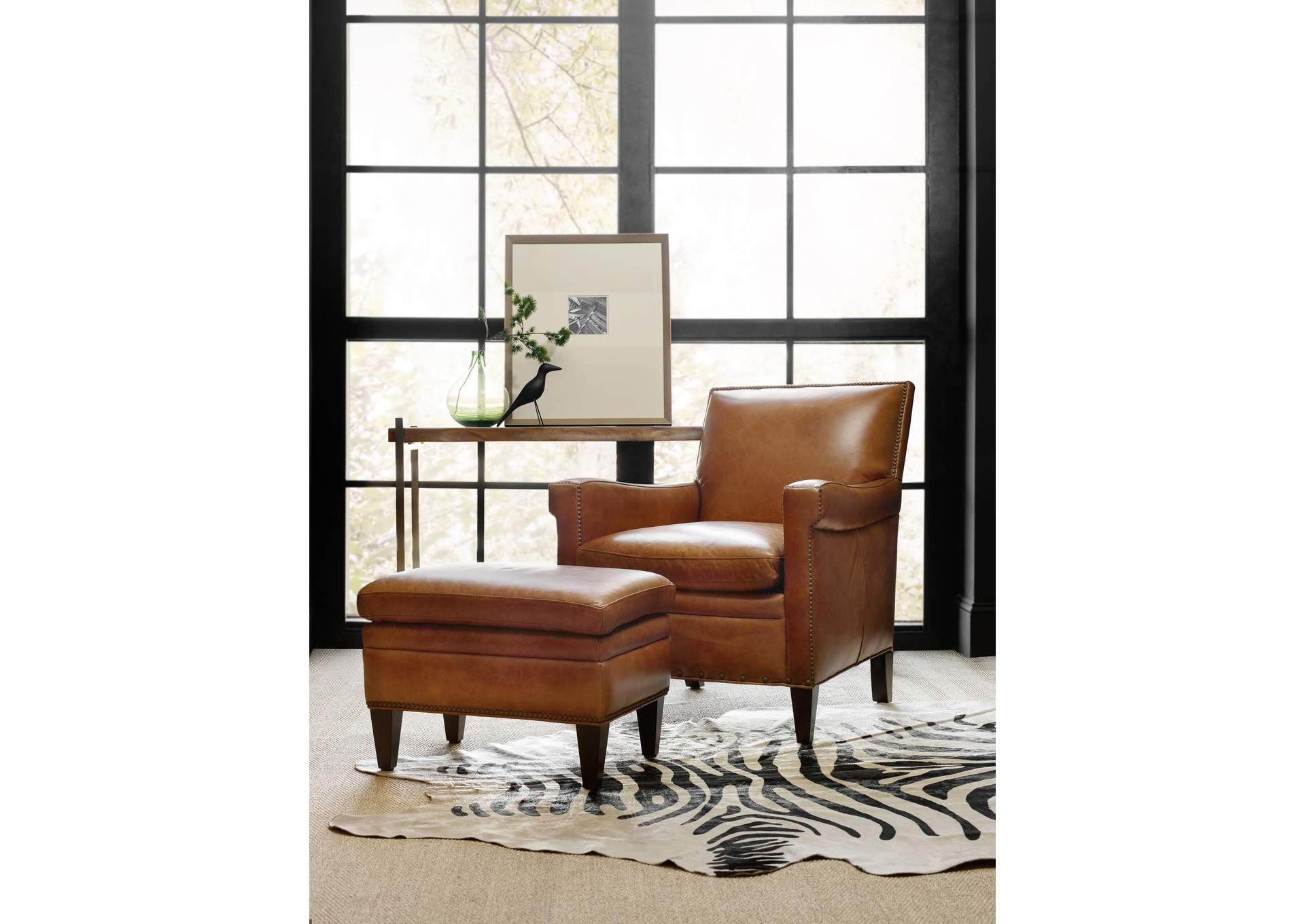 Jilian Club Chair,Hooker Furniture