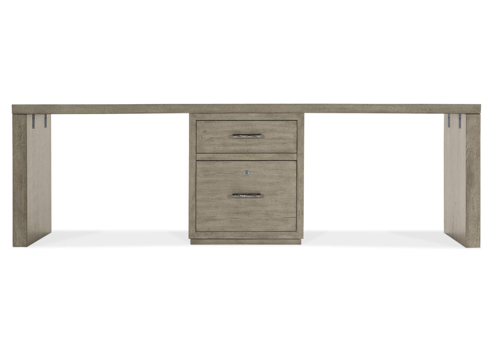 Linville Falls 96" Desk With One Centered File,Hooker Furniture