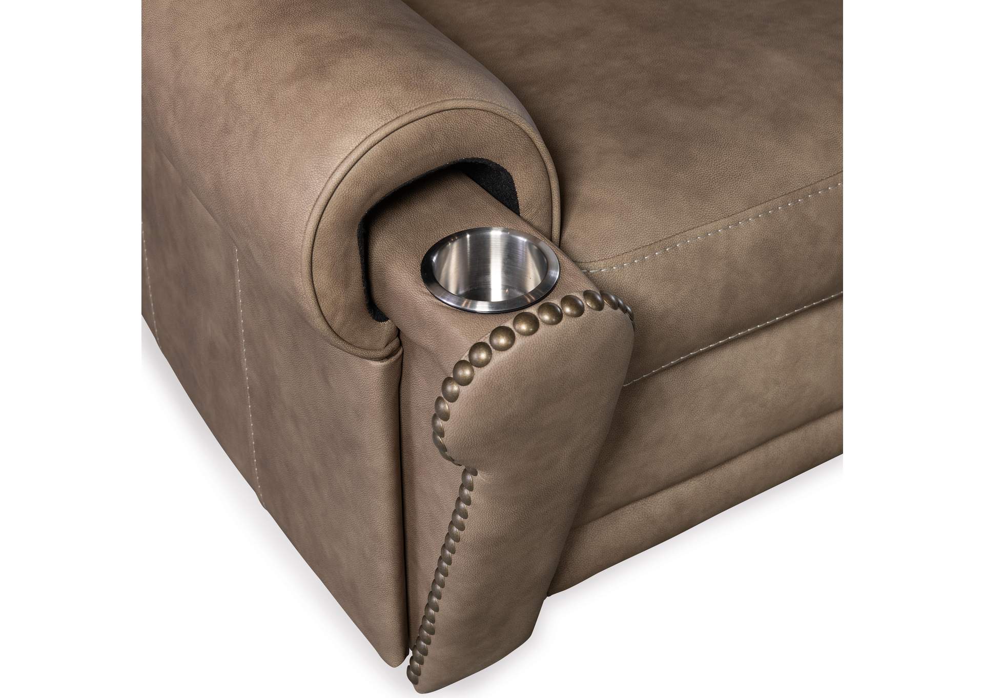 Duncan Power Recliner W - Power Headrest & Lumbar,Hooker Furniture