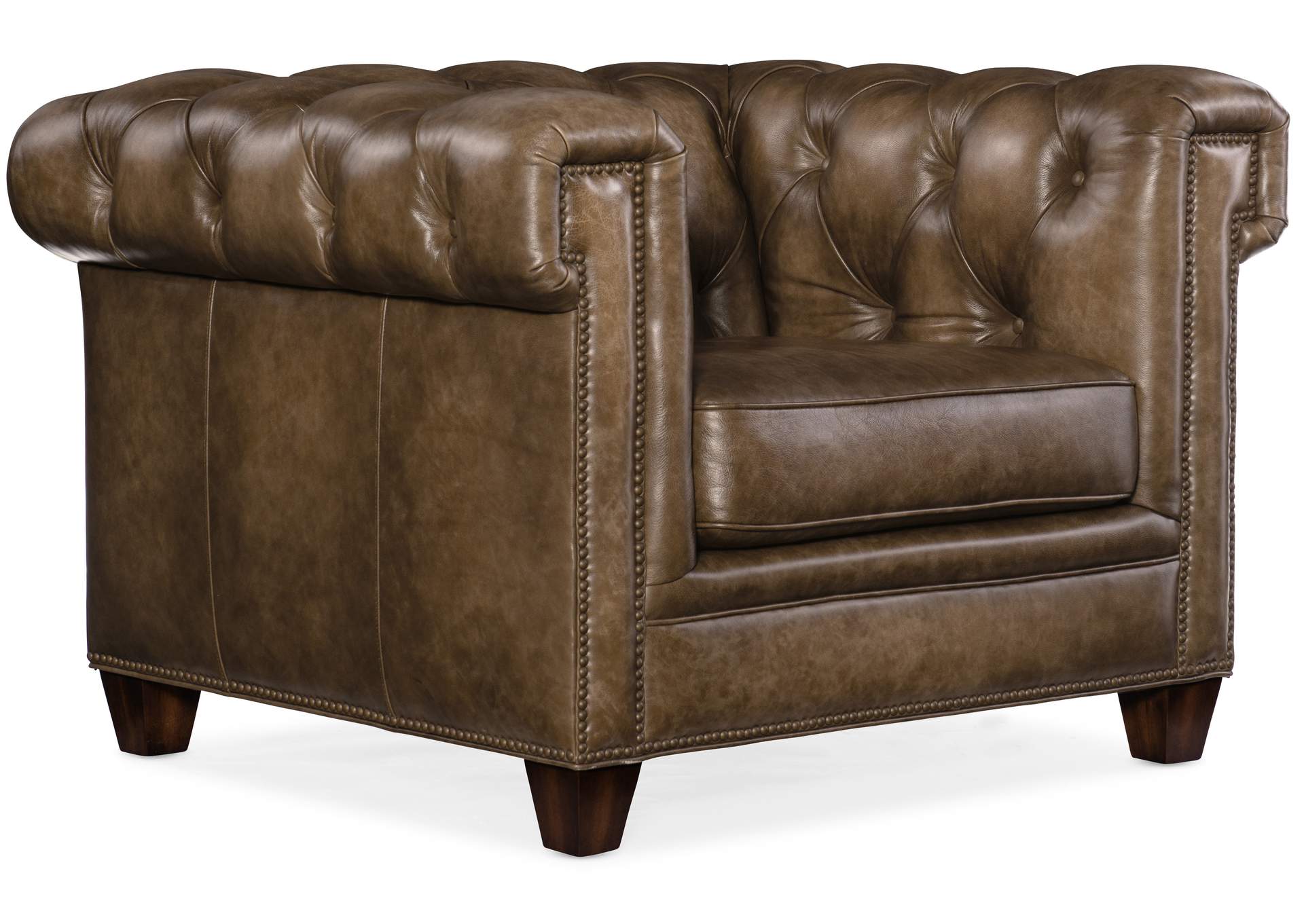 Chester Tufted Stationary Chair,Hooker Furniture