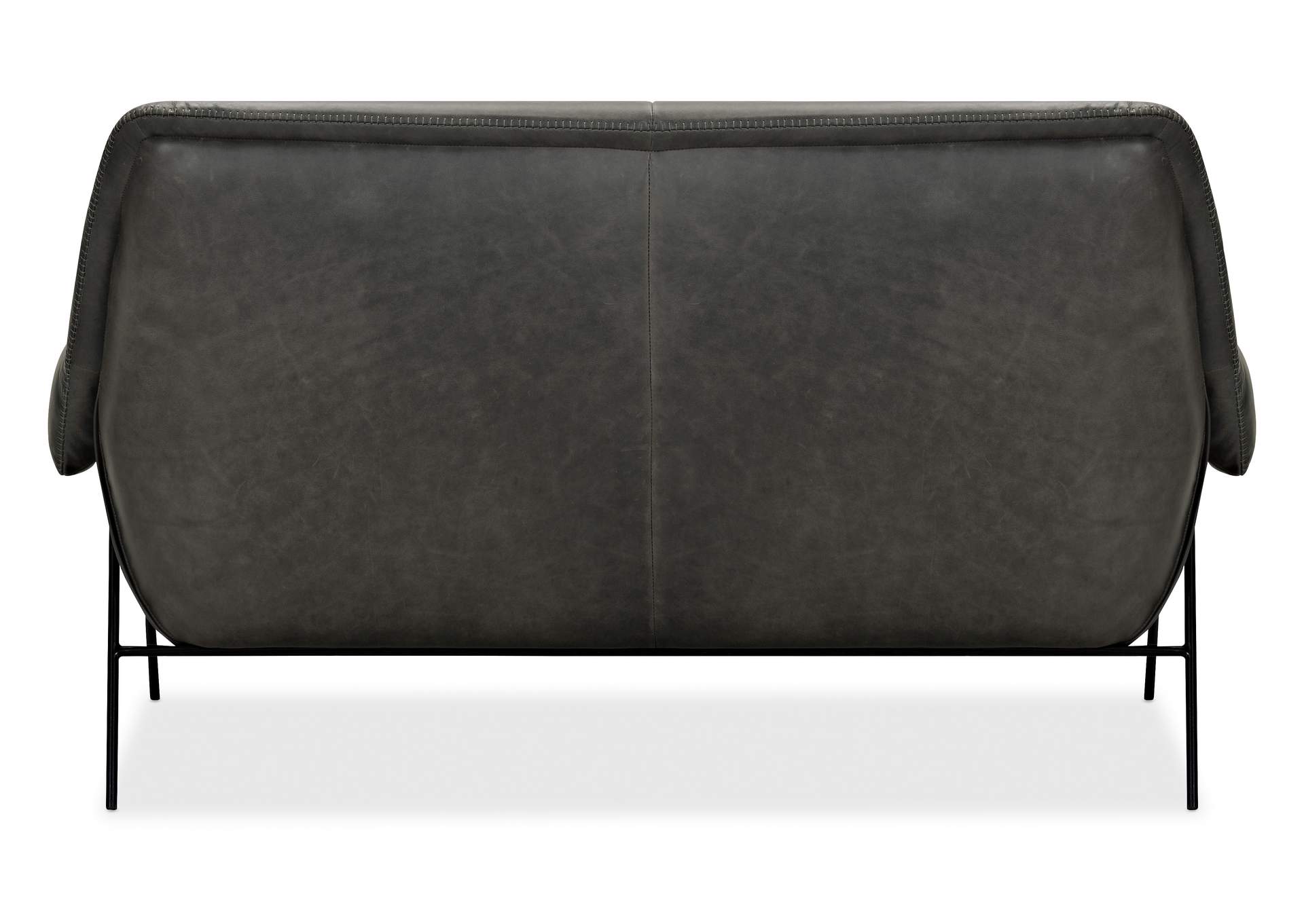 Ambroise Settee w/Metal Frame,Hooker Furniture