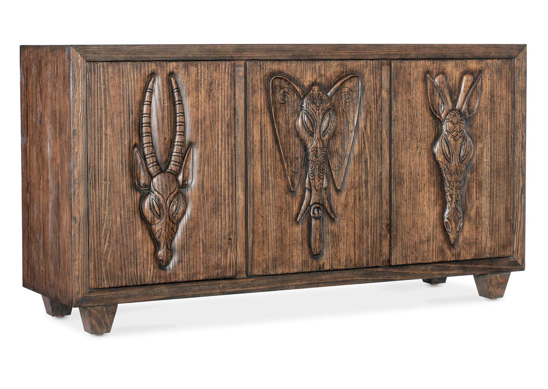 Commerce & Market Safari Credenza,Hooker Furniture