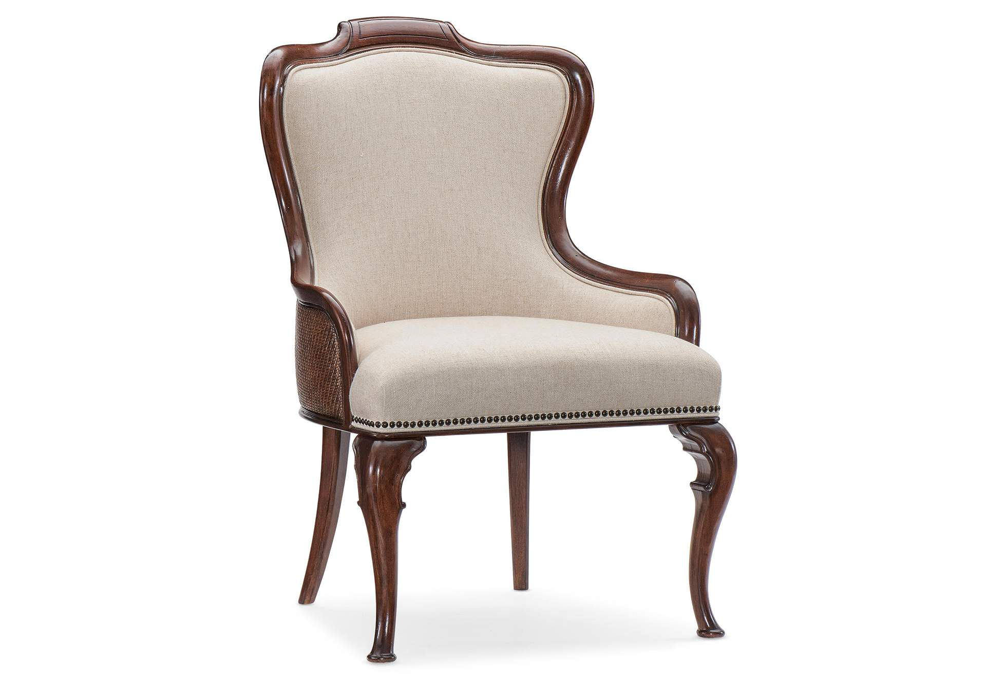 Charleston Upholstered Arm Chair,Hooker Furniture