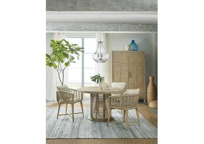 Surfrider 48In Rattan Round Dining Table,Hooker Furniture