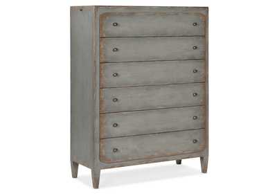 Image for Ciao Bella Six - Drawer Chest - Speckled Gray