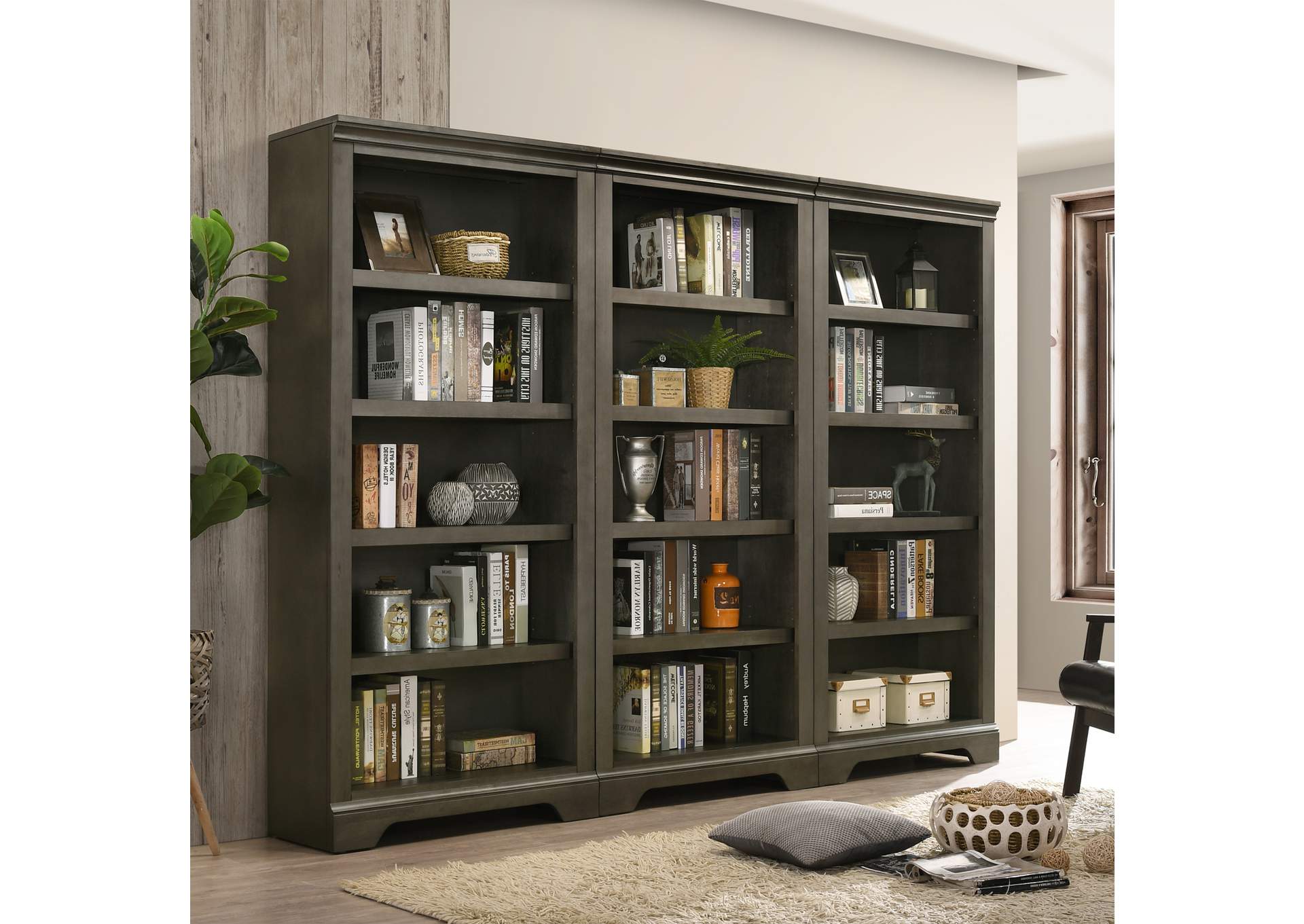 RTA - 72 Bunching Bookcase,Intercon Furniture