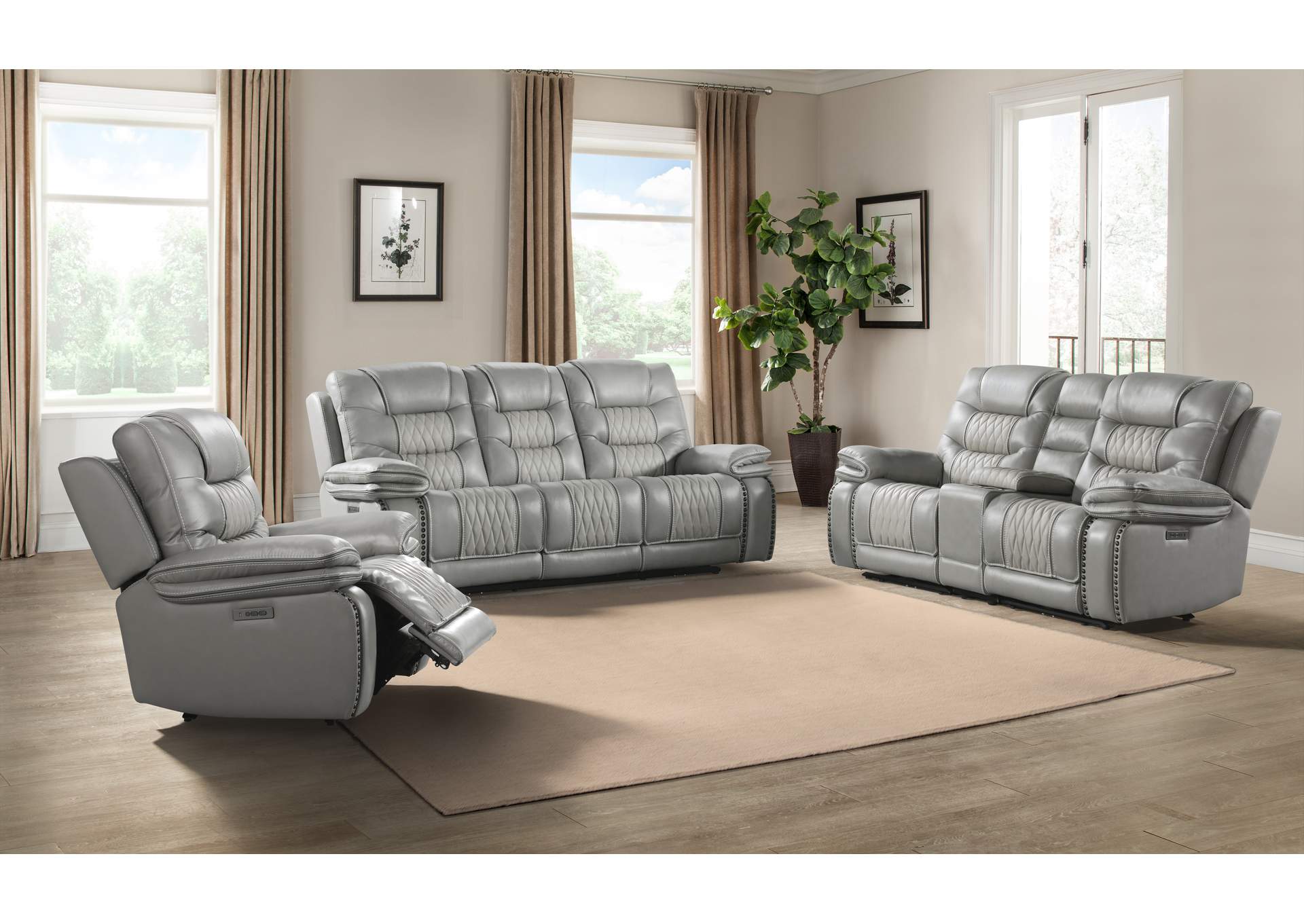 Dual-Power Sofa,Intercon Furniture