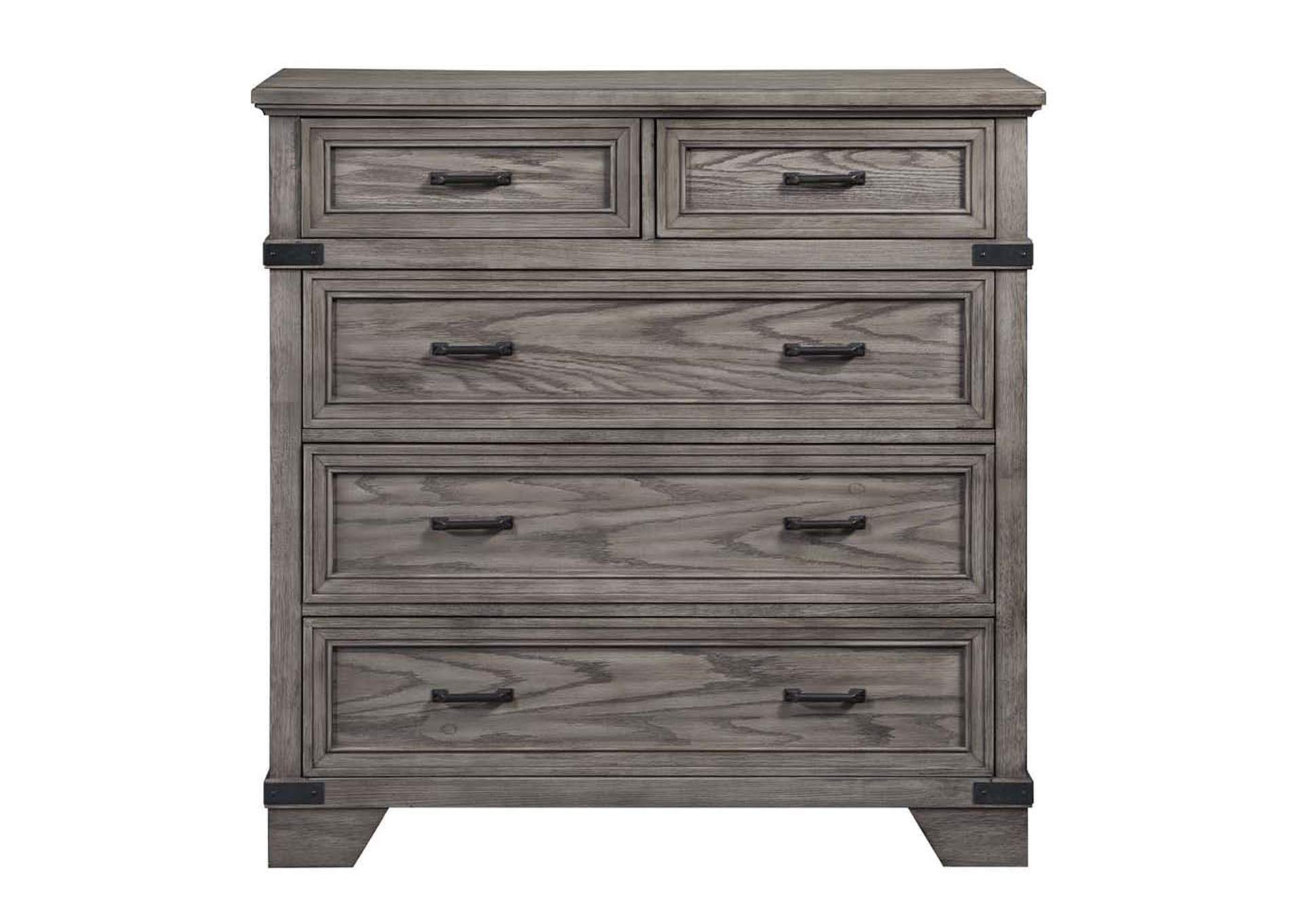 Chest, 5 Drawer Media,Intercon Furniture