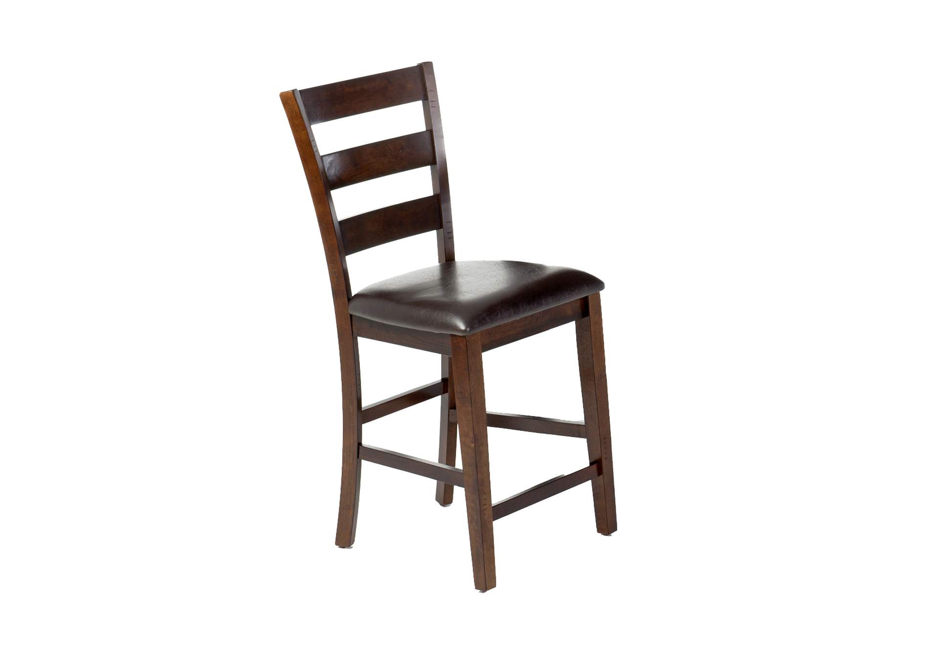 24 Ladder Back Barstool w/PU,Intercon Furniture