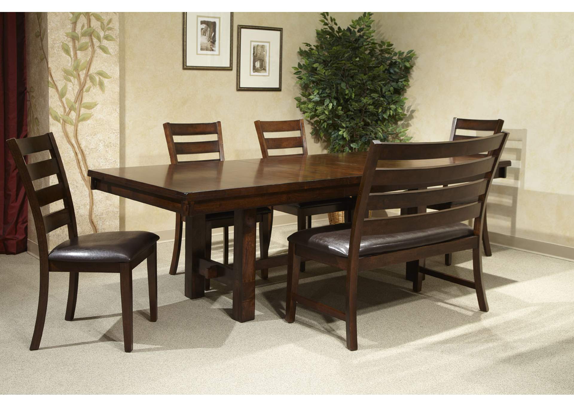 44 x 76-92 Dining Trestle,Intercon Furniture